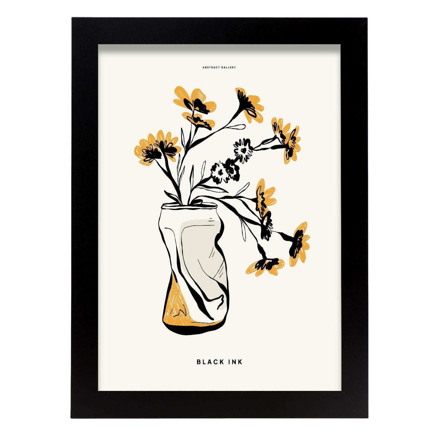 Aster Flowers-Artwork-Nacnic-A4-Sin marco-Nacnic Estudio SL