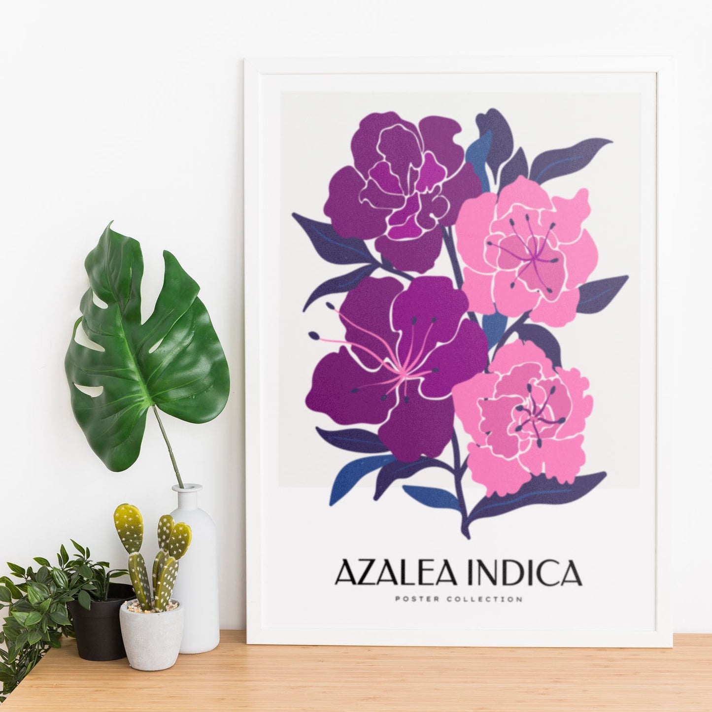 Azalea Indica-Artwork-Nacnic-Nacnic Estudio SL