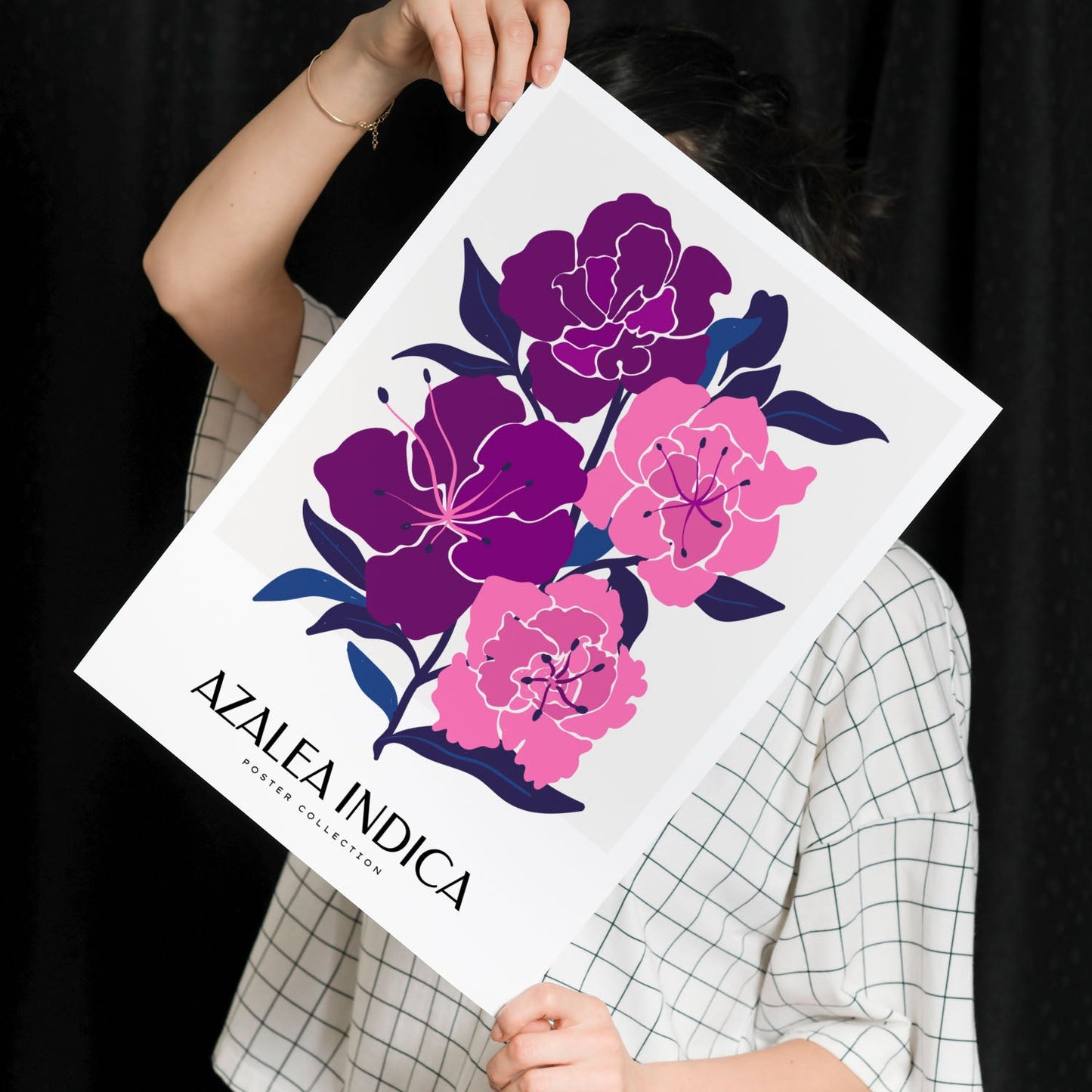Azalea Indica-Artwork-Nacnic-Nacnic Estudio SL