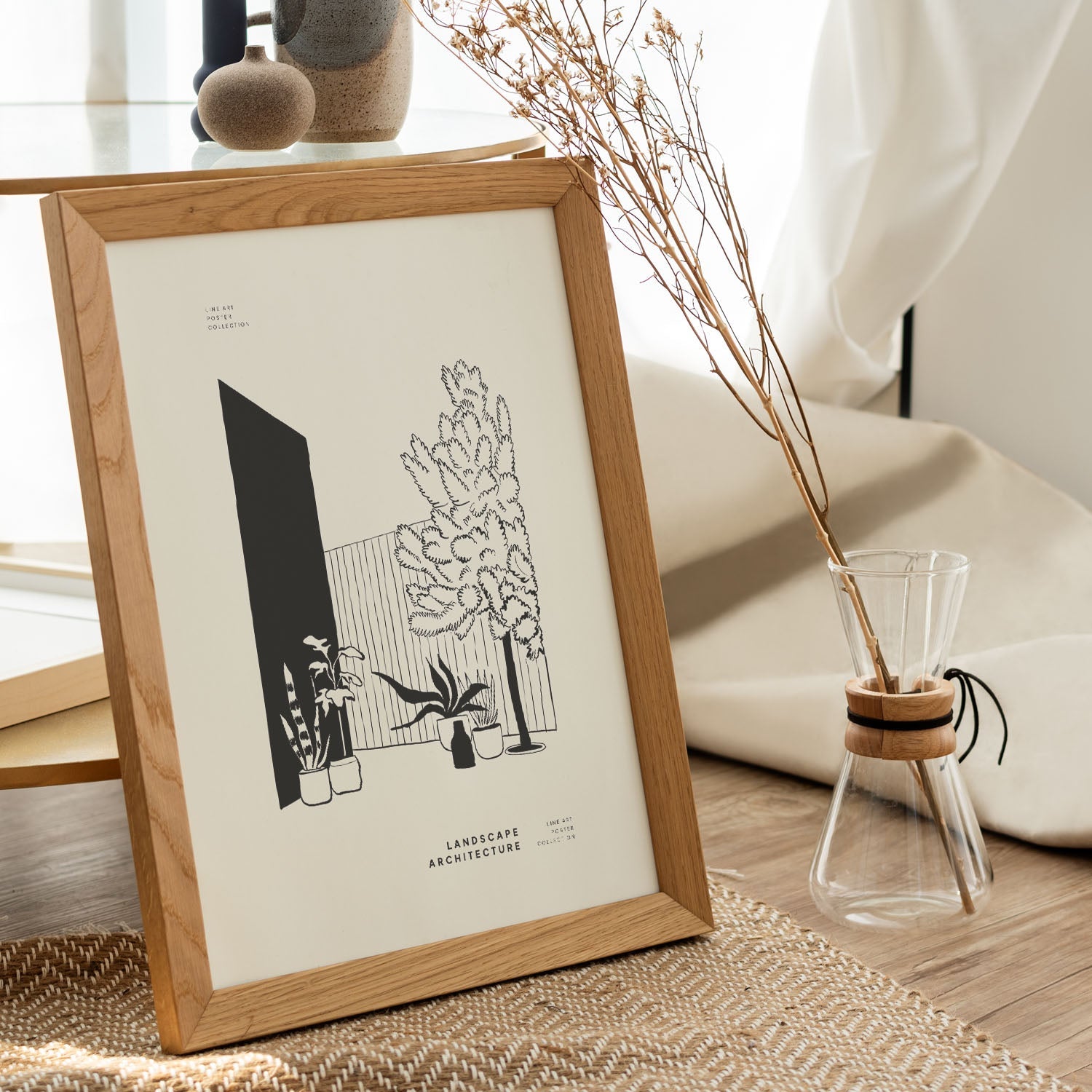 Backyard Plants-Artwork-Nacnic-Nacnic Estudio SL