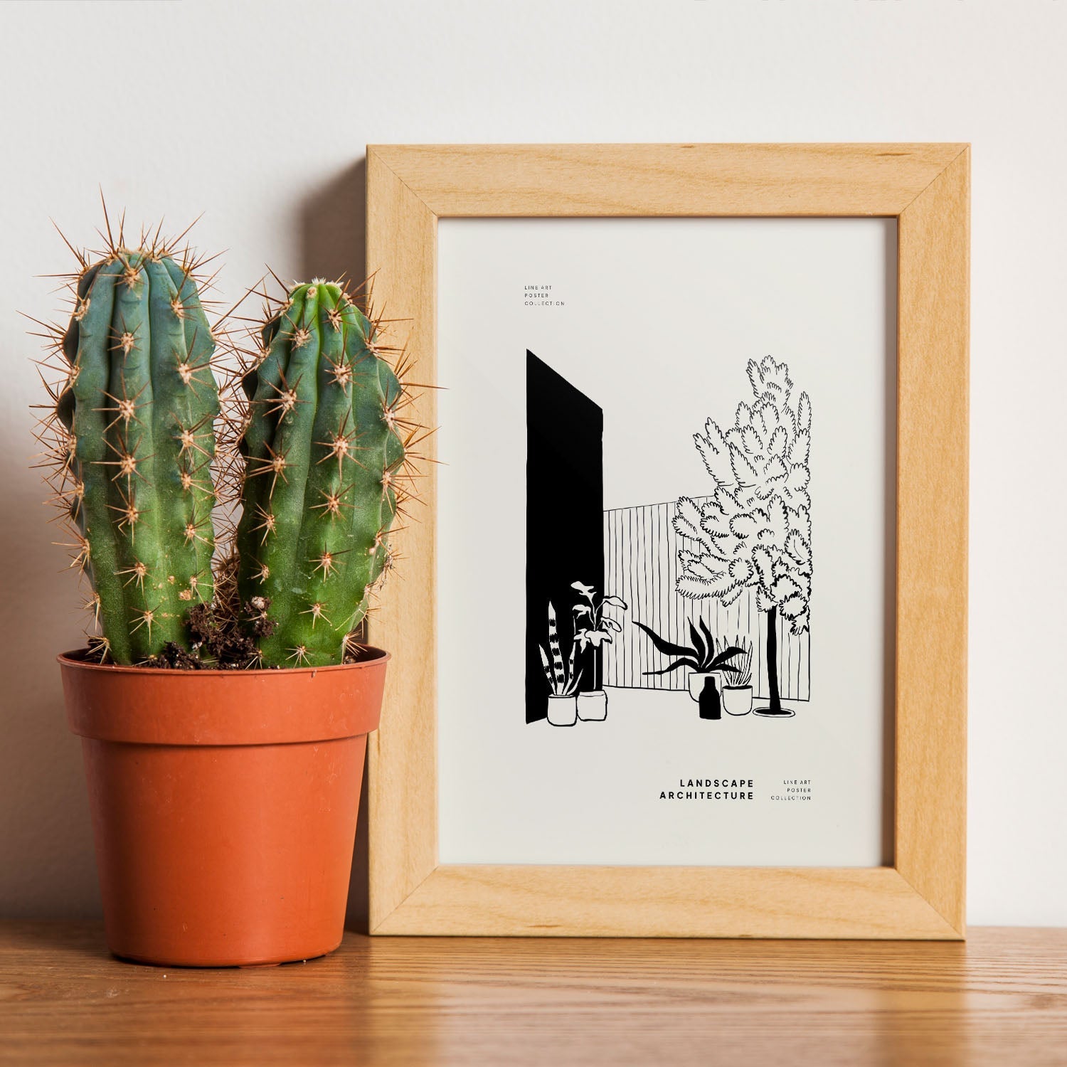 Backyard Plants-Artwork-Nacnic-Nacnic Estudio SL