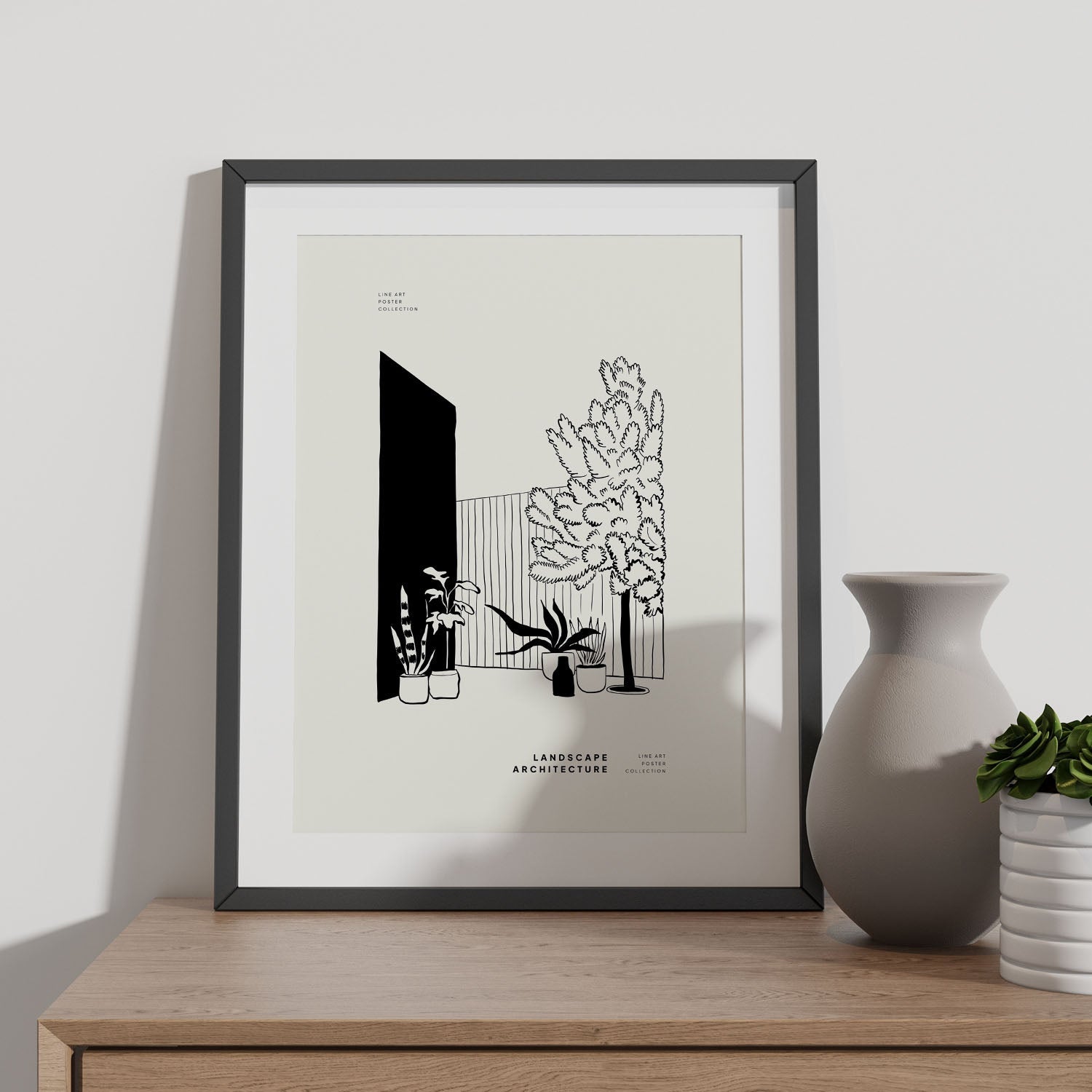 Backyard Plants-Artwork-Nacnic-Nacnic Estudio SL