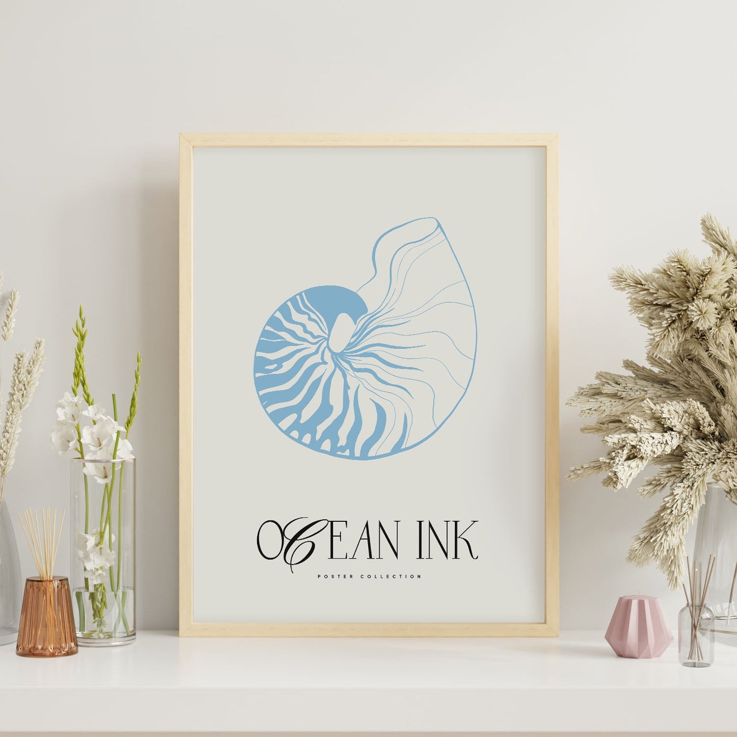 Banded Tun Shell-Artwork-Nacnic-Nacnic Estudio SL
