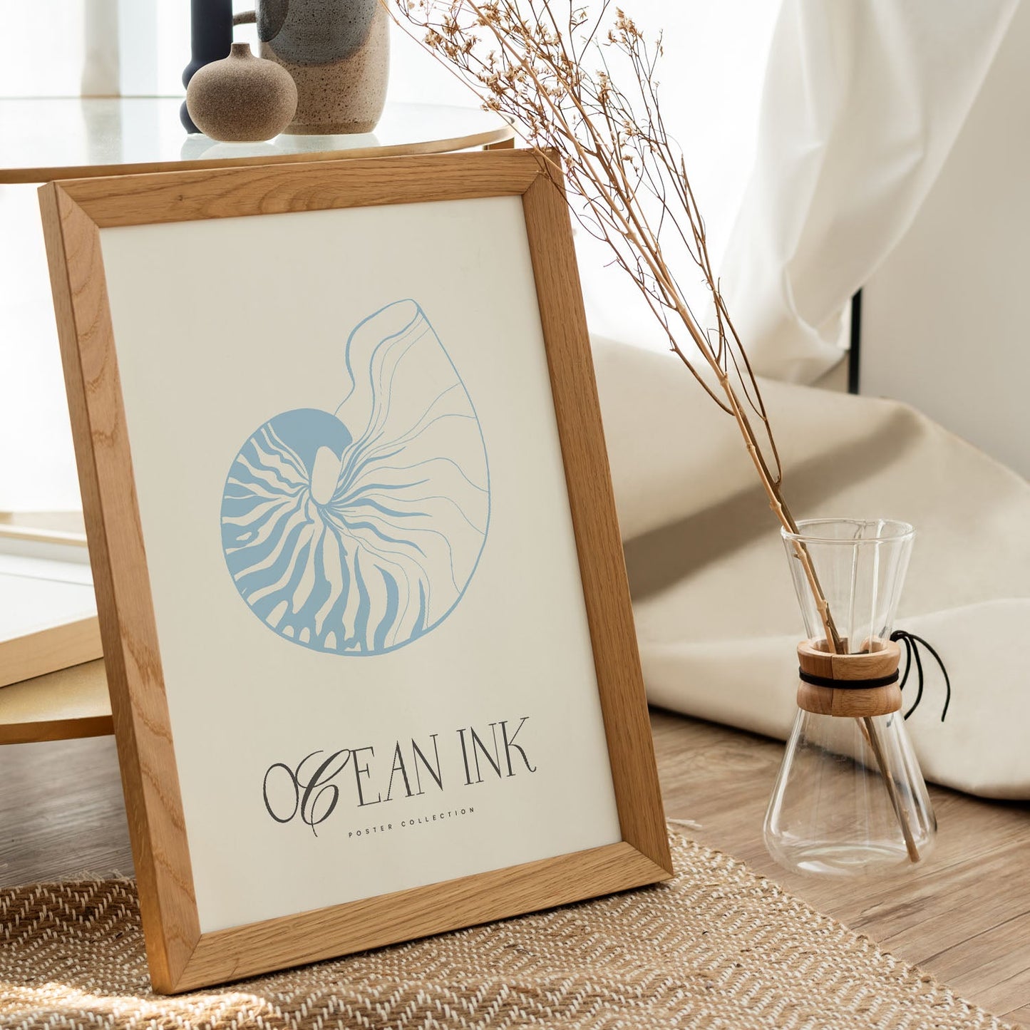 Banded Tun Shell-Artwork-Nacnic-Nacnic Estudio SL