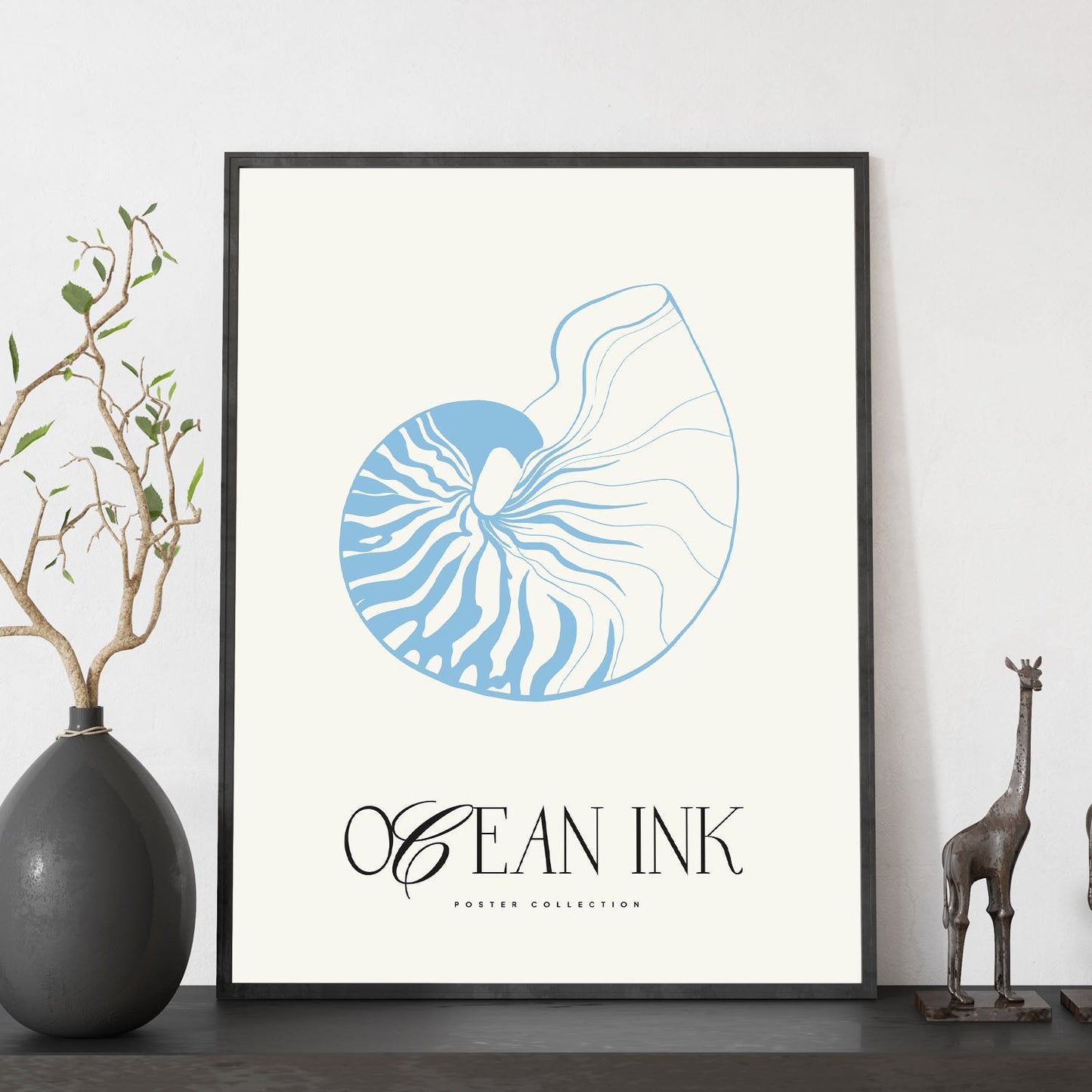 Banded Tun Shell-Artwork-Nacnic-Nacnic Estudio SL
