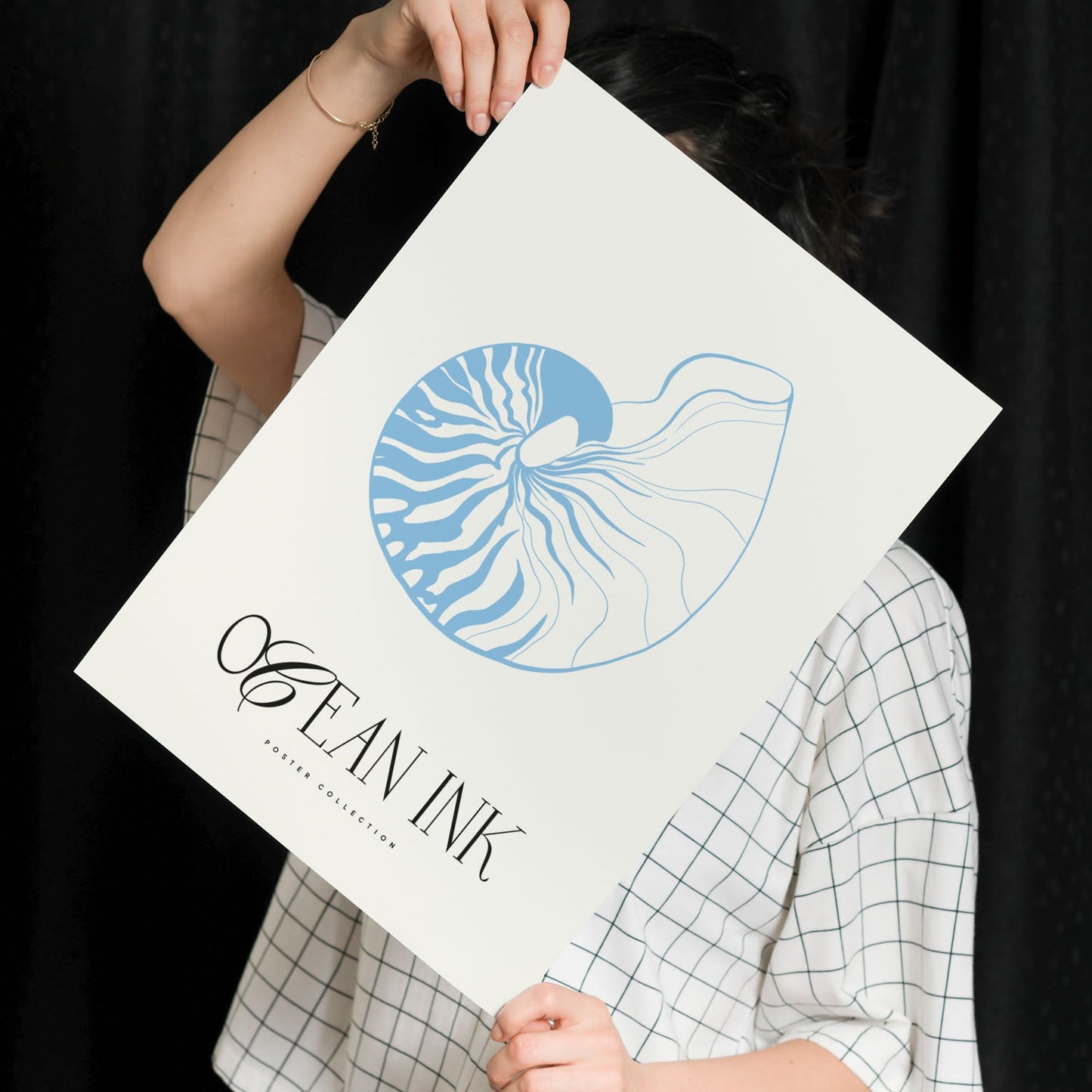 Banded Tun Shell-Artwork-Nacnic-Nacnic Estudio SL