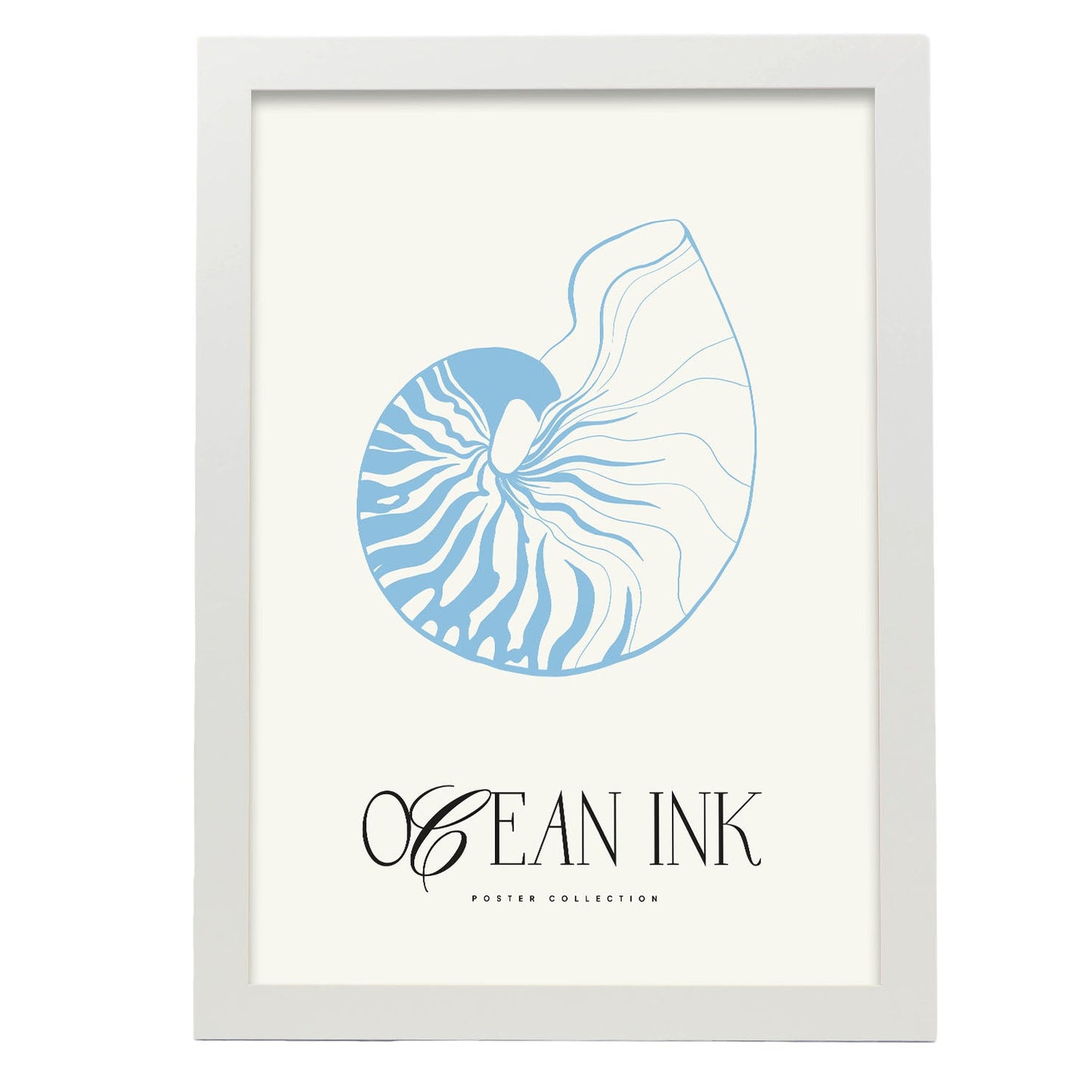 Banded Tun Shell-Artwork-Nacnic-A3-Marco Blanco-Nacnic Estudio SL