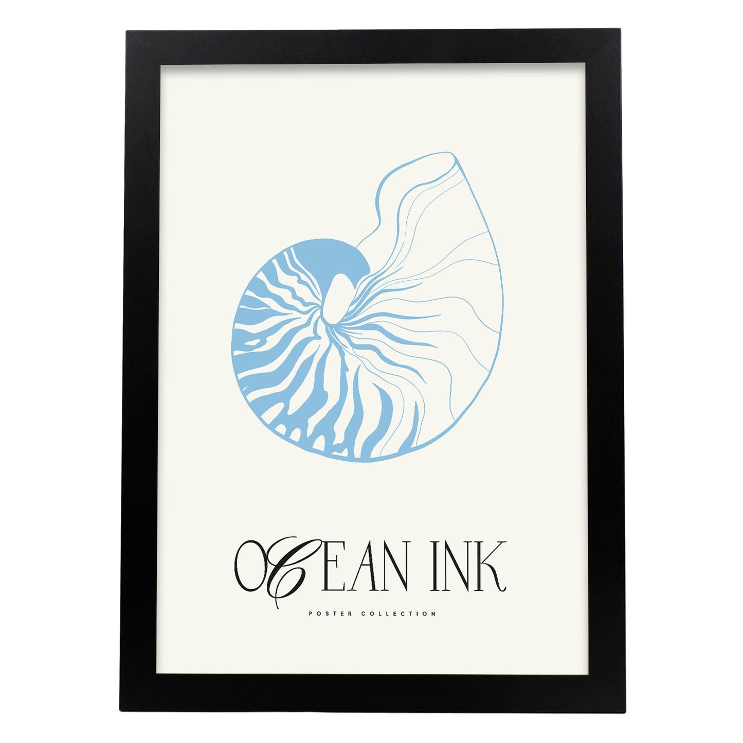 Banded Tun Shell-Artwork-Nacnic-A3-Sin marco-Nacnic Estudio SL