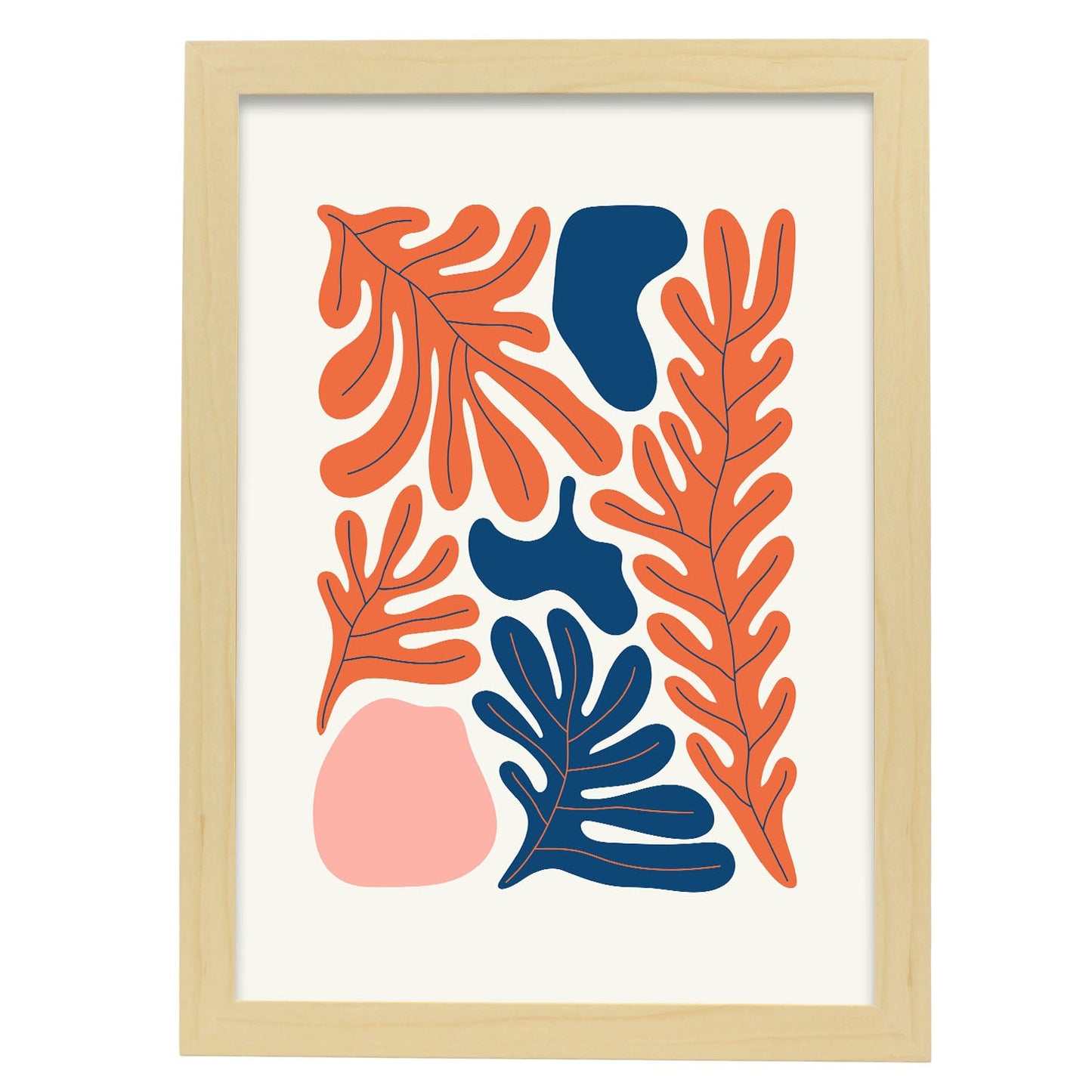 Bare-Artwork-Nacnic-A3-Marco Madera clara-Nacnic Estudio SL