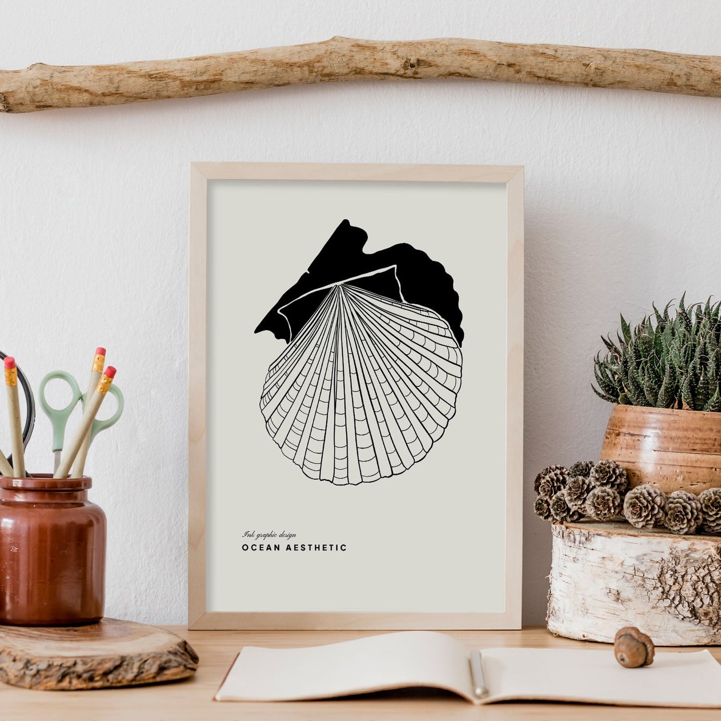 Bay Scallops-Artwork-Nacnic-Nacnic Estudio SL