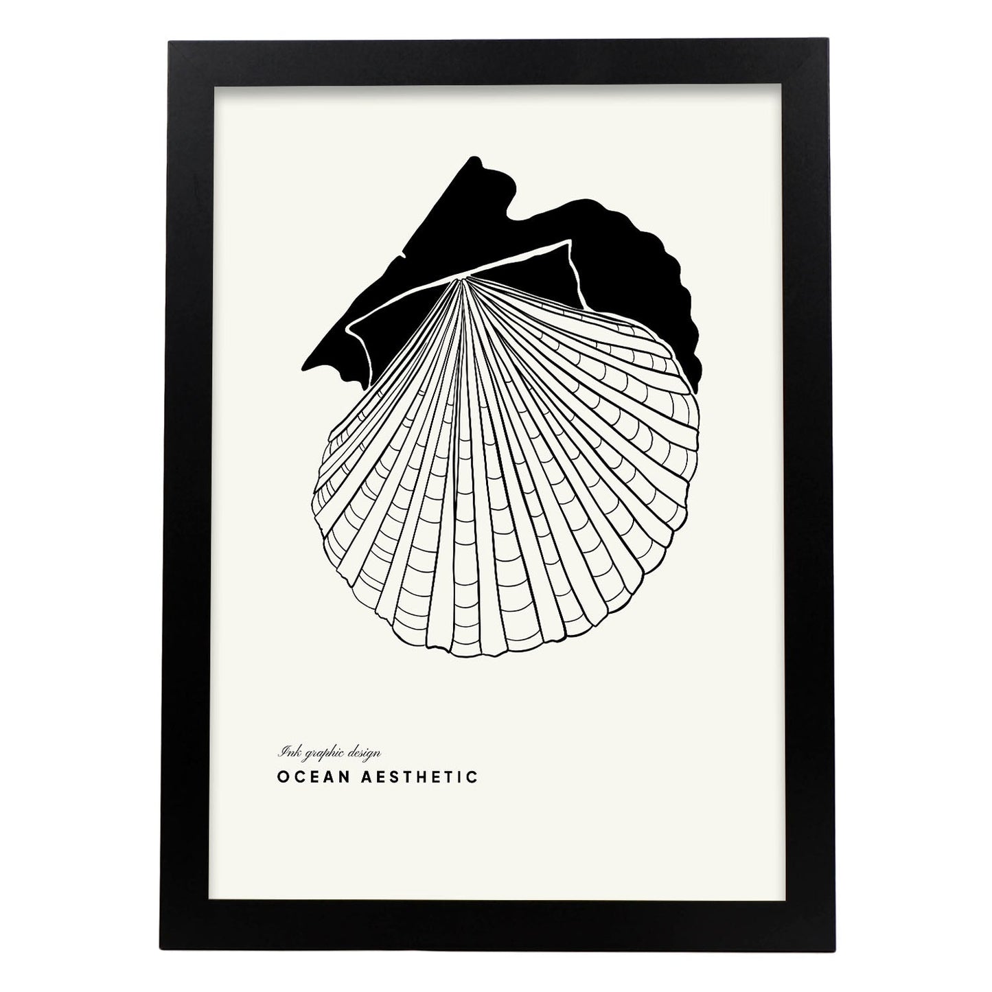 Bay Scallops-Artwork-Nacnic-A3-Sin marco-Nacnic Estudio SL