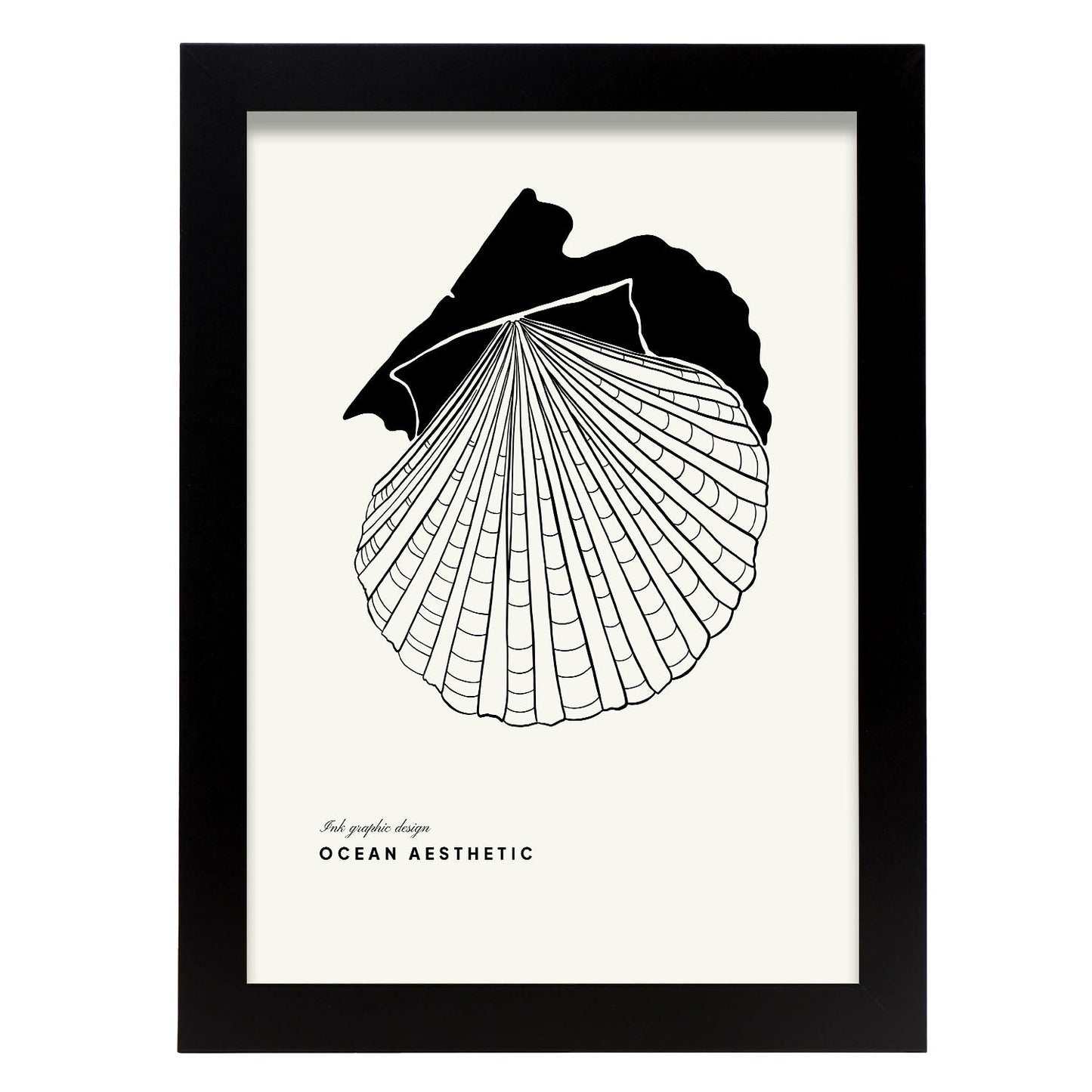 Bay Scallops-Artwork-Nacnic-A4-Sin marco-Nacnic Estudio SL