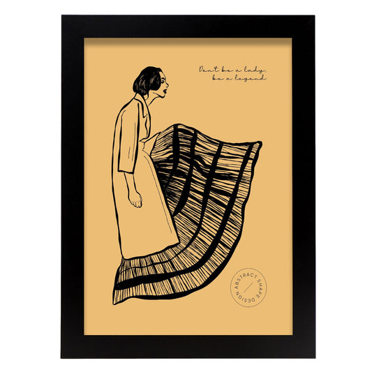 Be Legandary-Artwork-Nacnic-A4-Sin marco-Nacnic Estudio SL