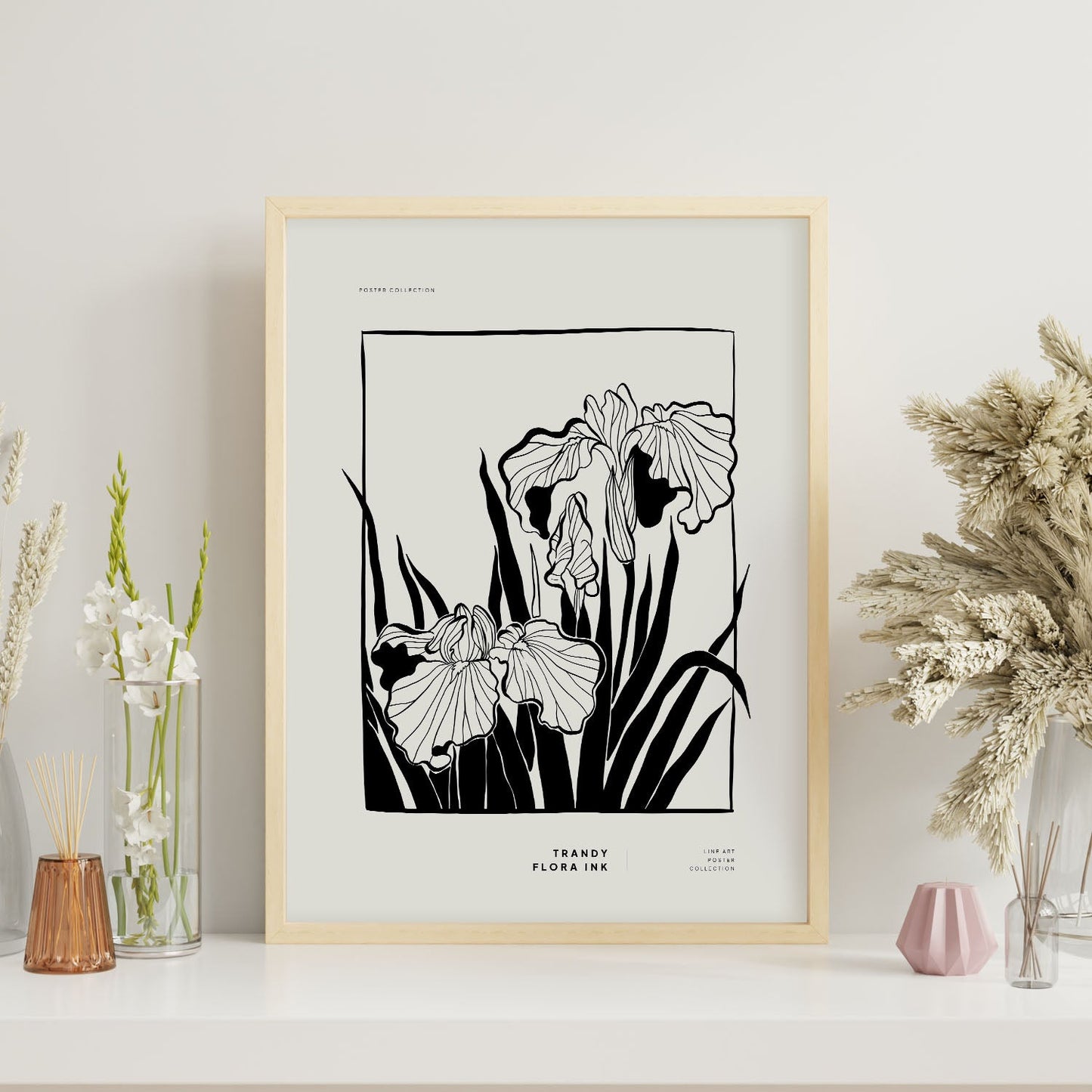 Bearded Iris-Artwork-Nacnic-Nacnic Estudio SL