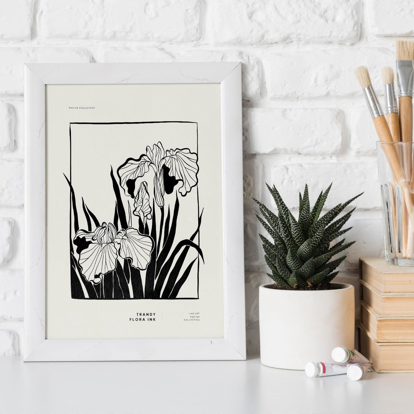 Bearded Iris-Artwork-Nacnic-Nacnic Estudio SL