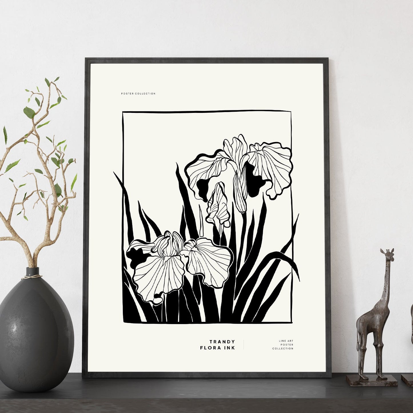 Bearded Iris-Artwork-Nacnic-Nacnic Estudio SL