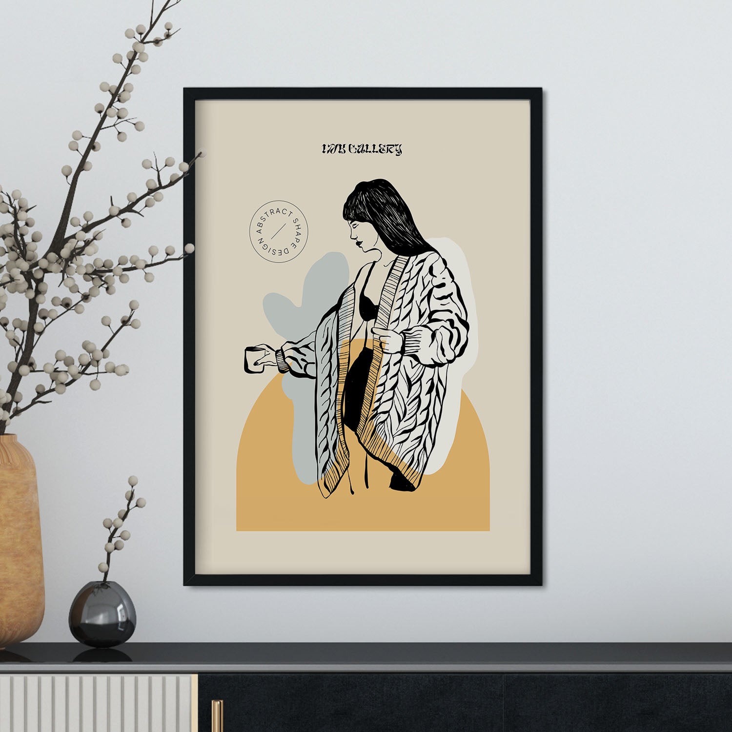 Beauty Queen-Artwork-Nacnic-Nacnic Estudio SL