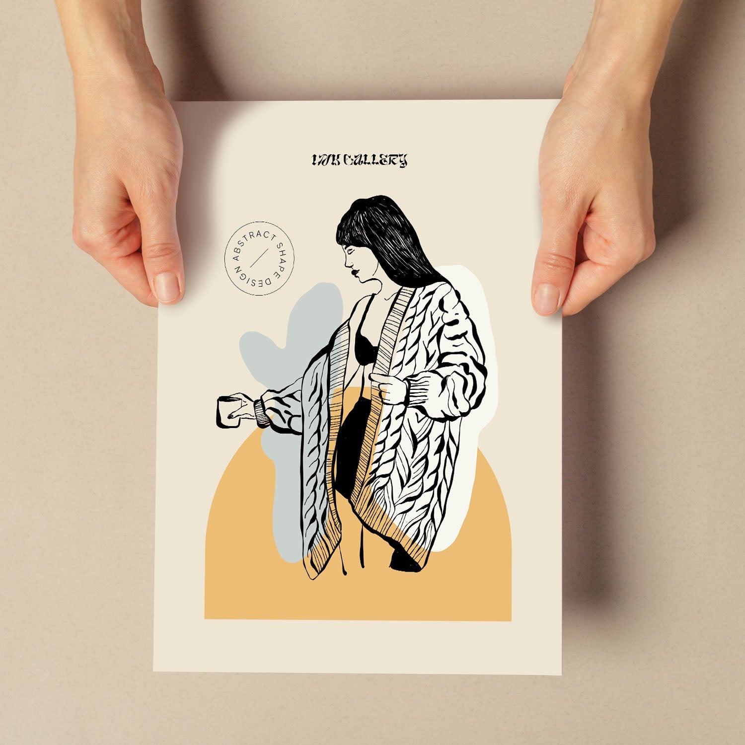 Beauty Queen-Artwork-Nacnic-Nacnic Estudio SL