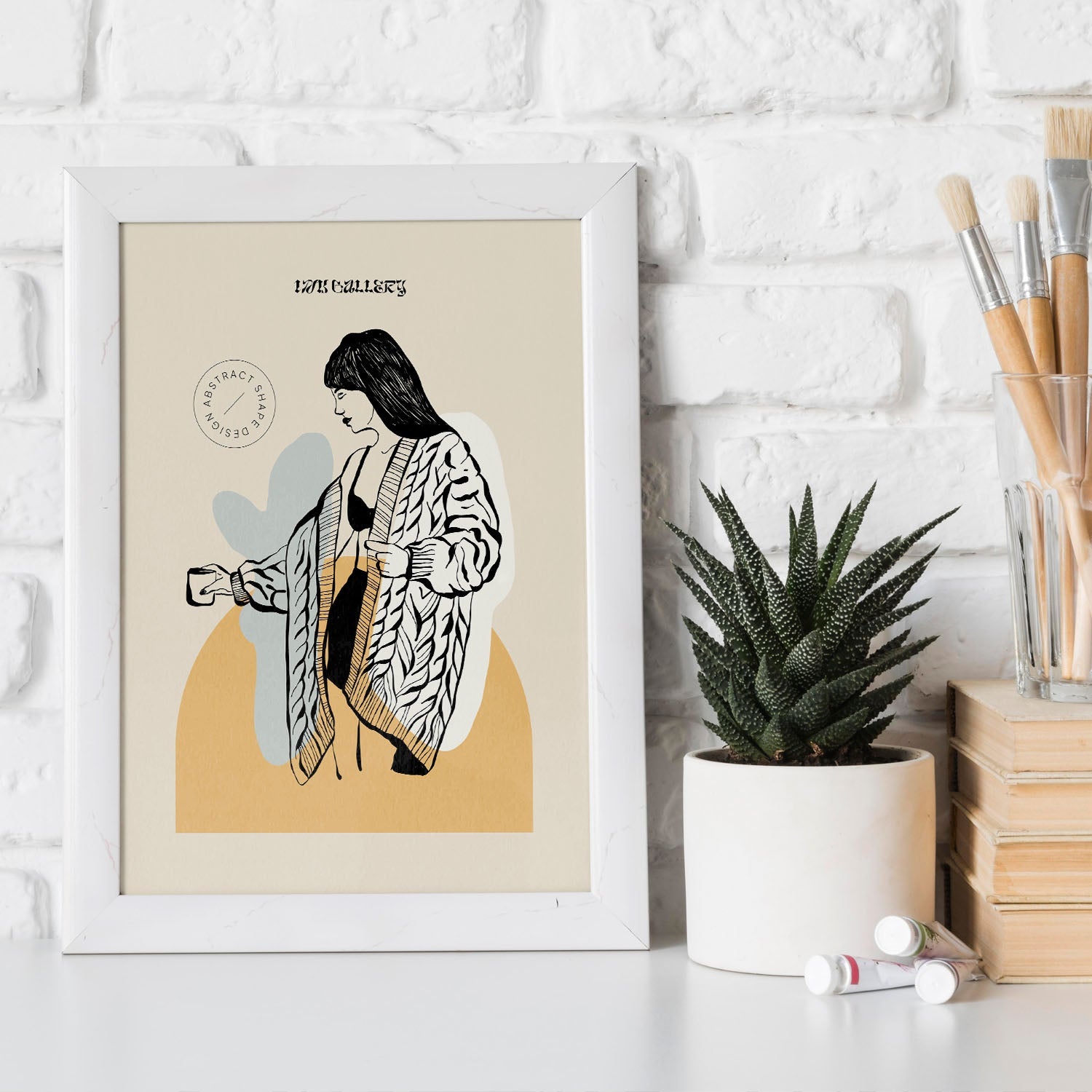 Beauty Queen-Artwork-Nacnic-Nacnic Estudio SL