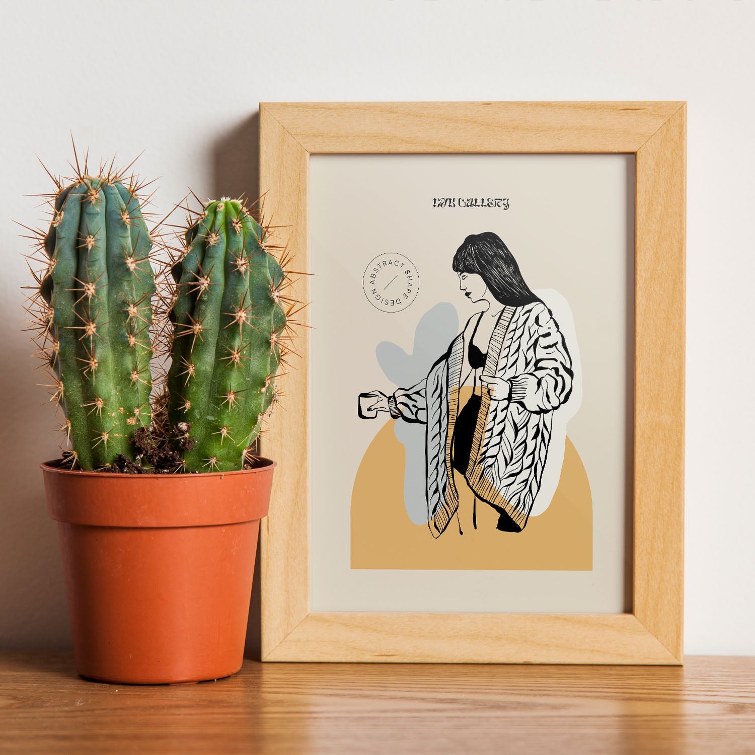 Beauty Queen-Artwork-Nacnic-Nacnic Estudio SL