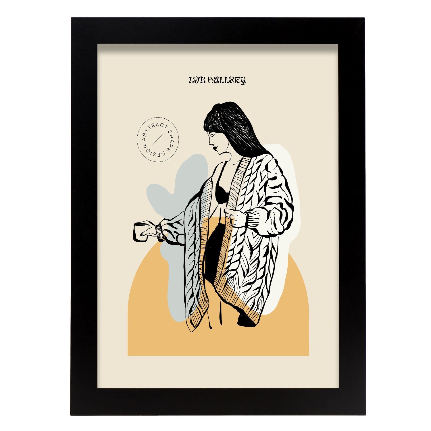 Beauty Queen-Artwork-Nacnic-A4-Sin marco-Nacnic Estudio SL