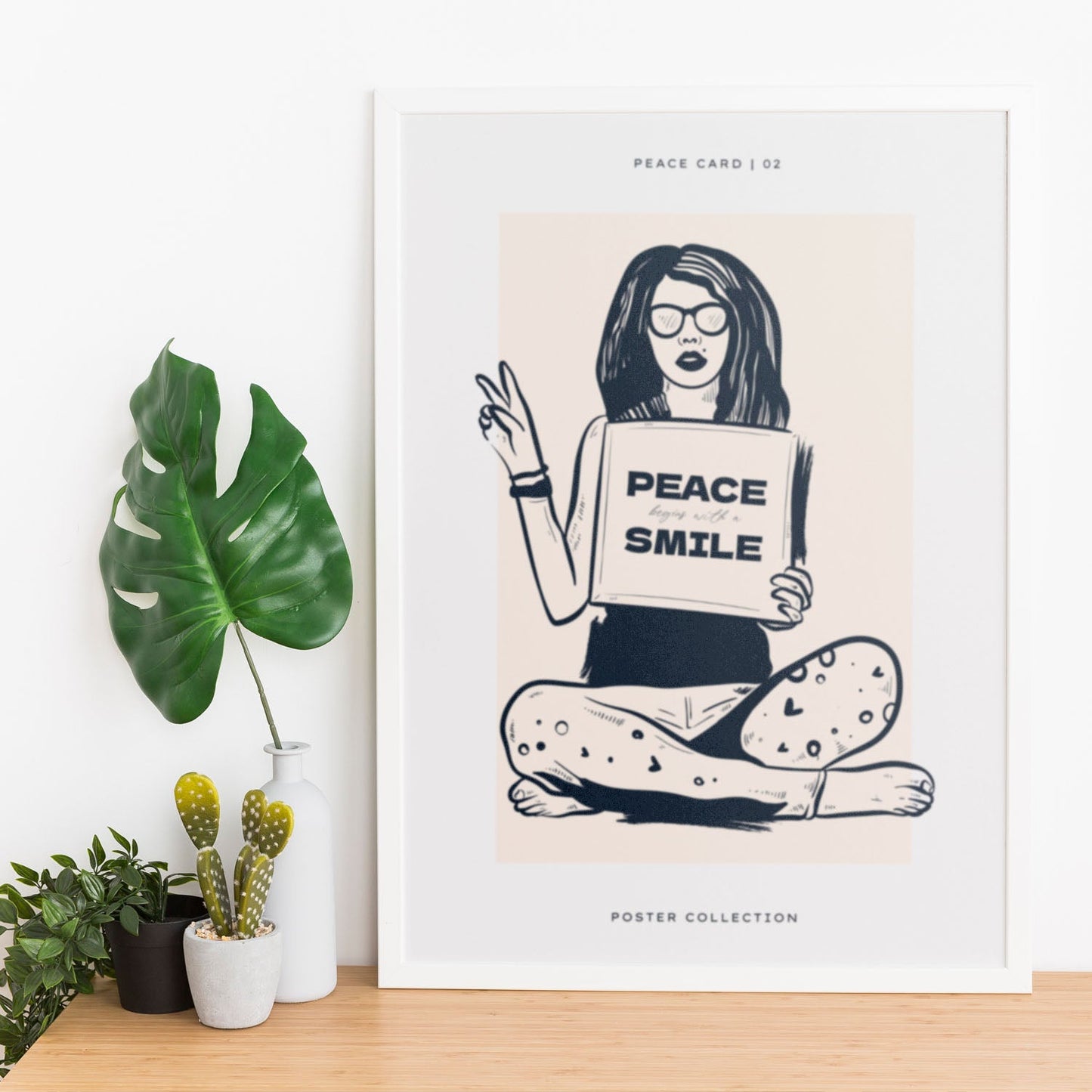 Begins with smile-Artwork-Nacnic-Nacnic Estudio SL