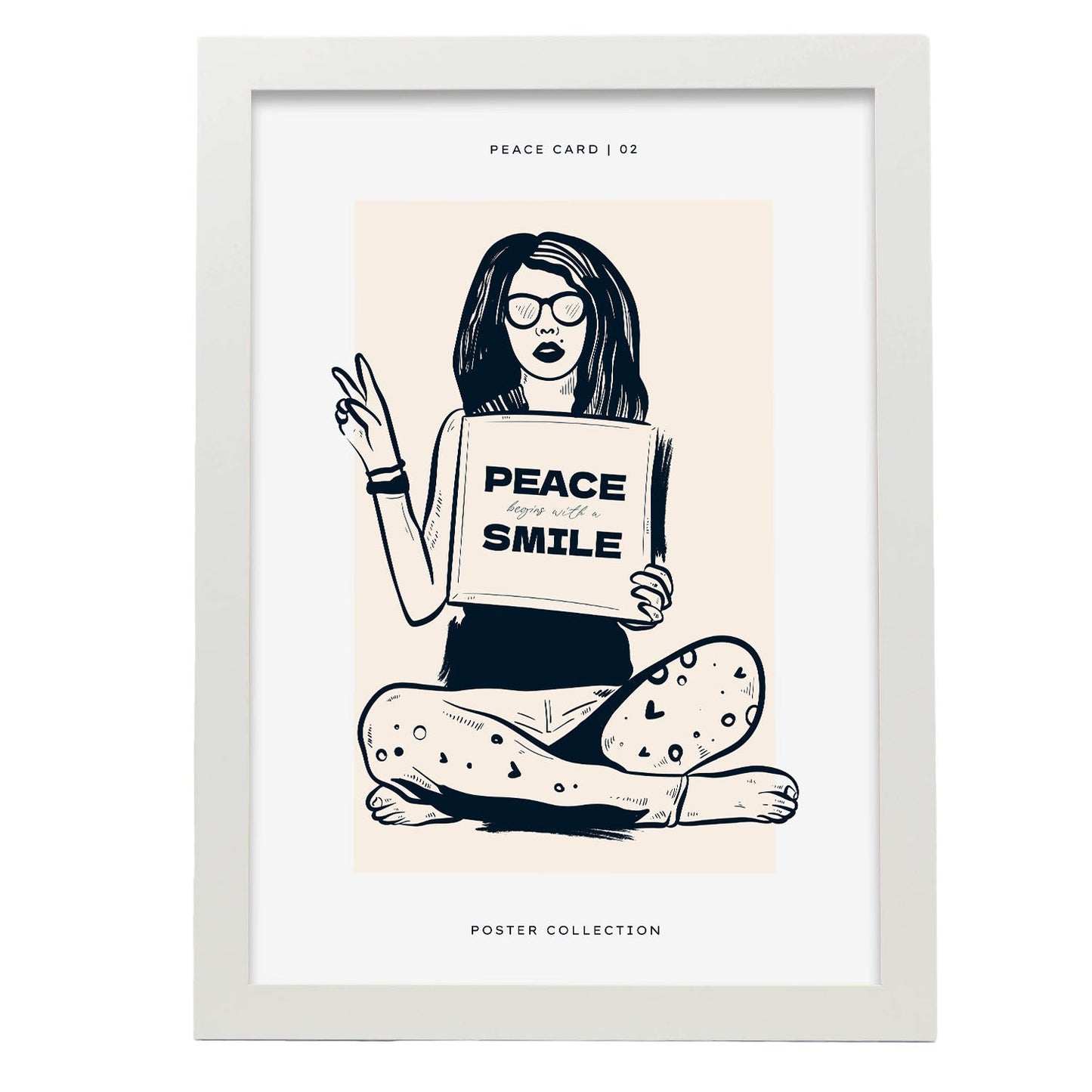 Begins with smile-Artwork-Nacnic-A3-Marco Blanco-Nacnic Estudio SL