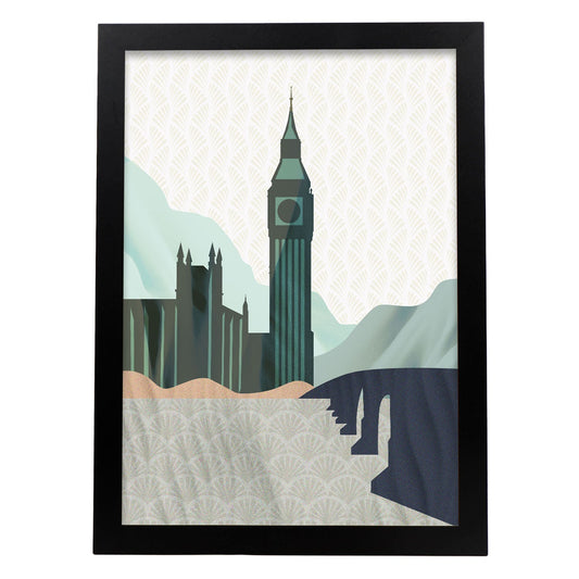 Big Ben-Artwork-Nacnic-A3-Sin marco-Nacnic Estudio SL