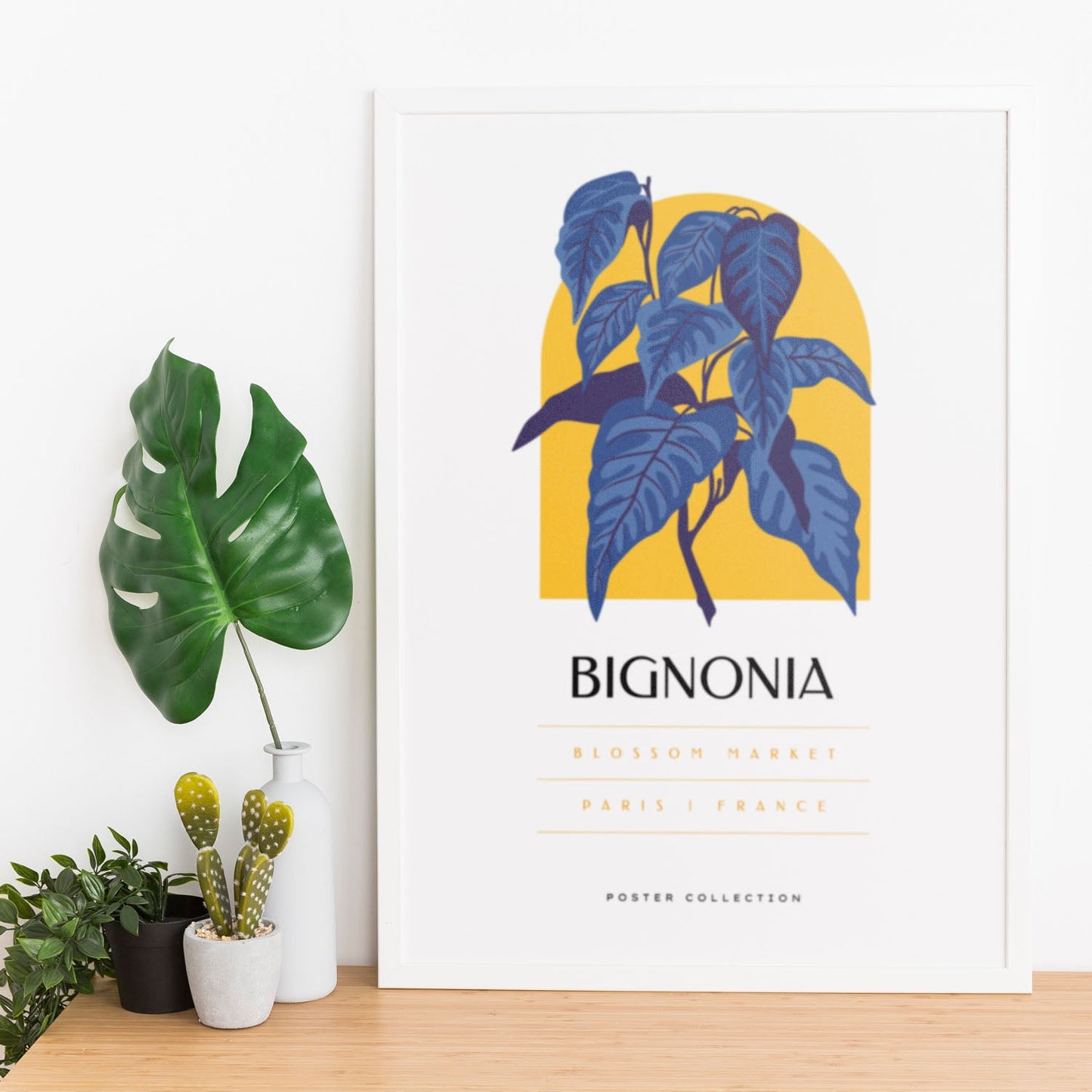 Bignonia Blossom Market-Artwork-Nacnic-Nacnic Estudio SL