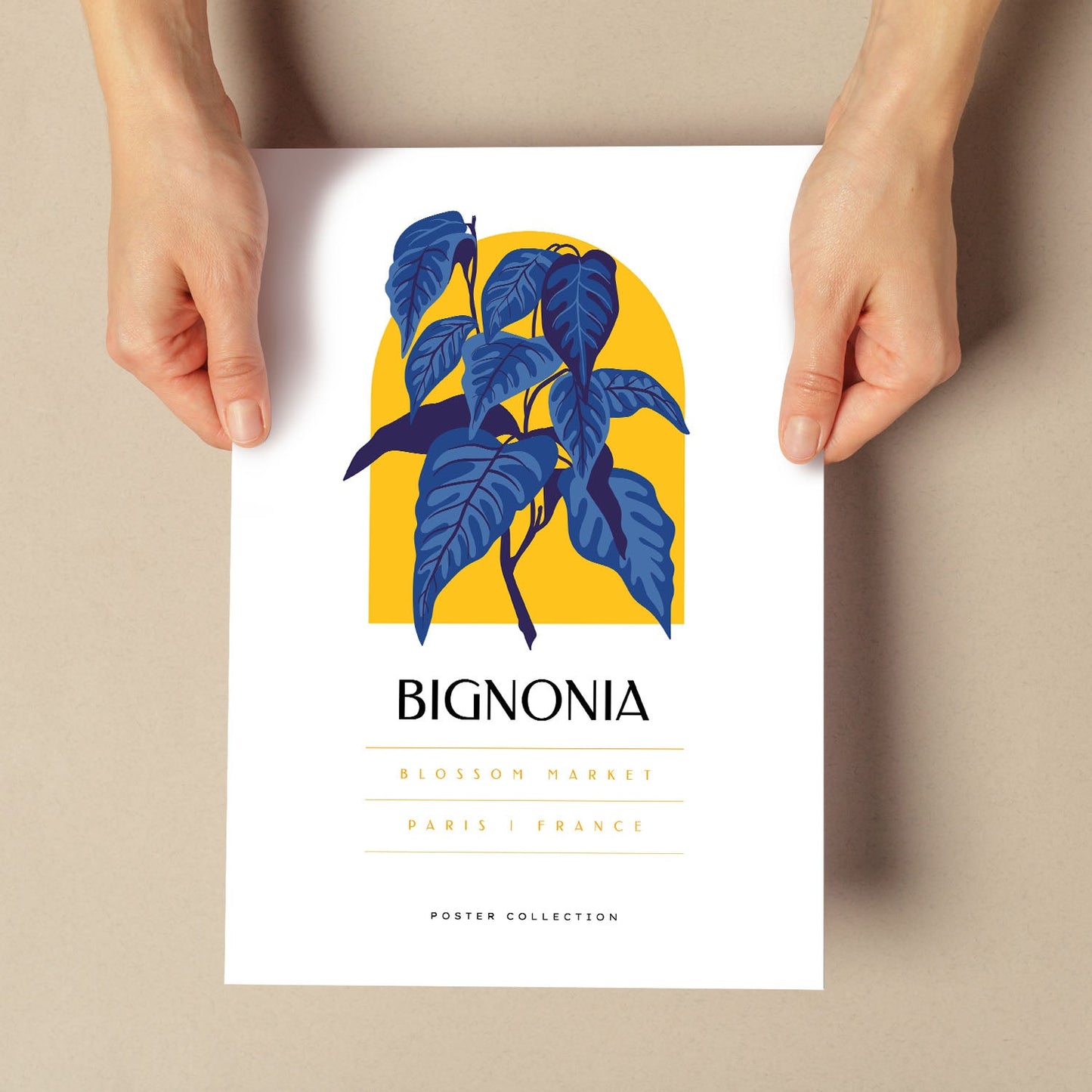 Bignonia Blossom Market-Artwork-Nacnic-Nacnic Estudio SL