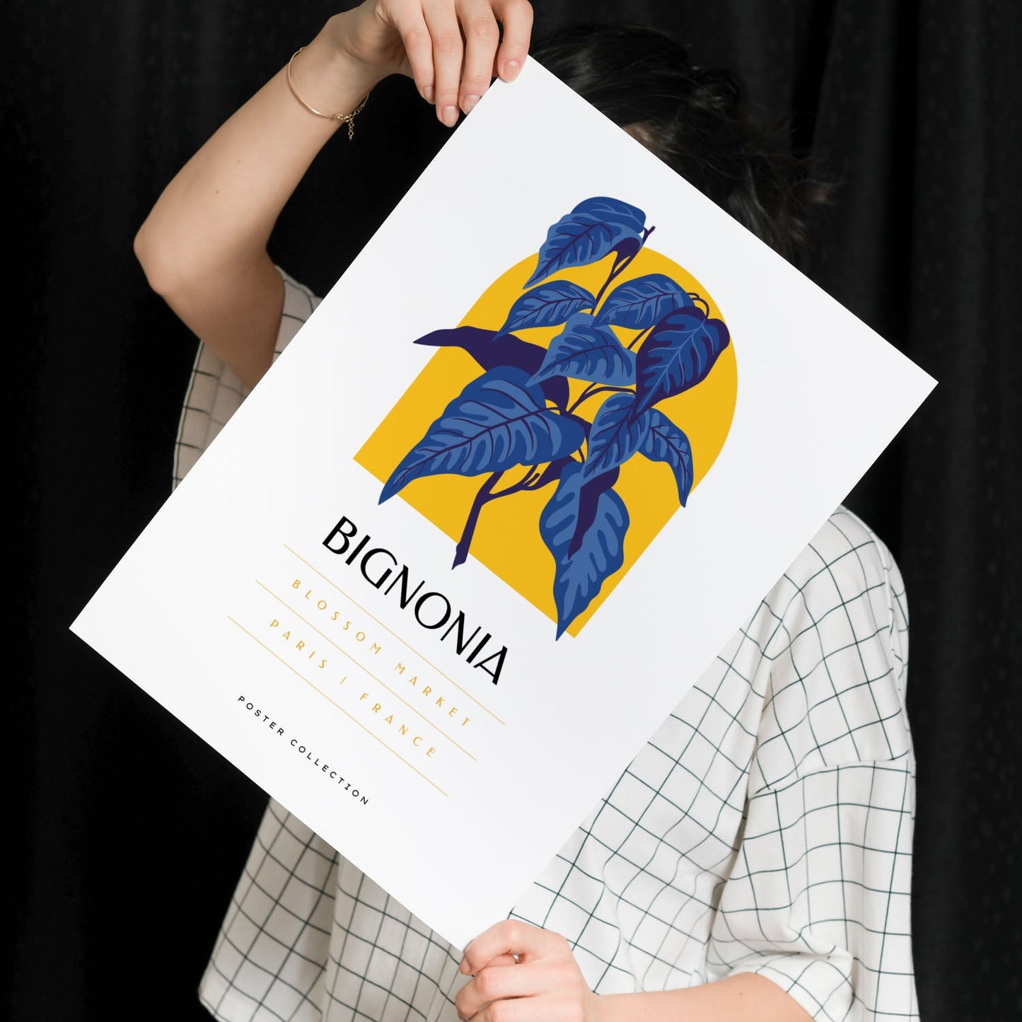 Bignonia Blossom Market-Artwork-Nacnic-Nacnic Estudio SL