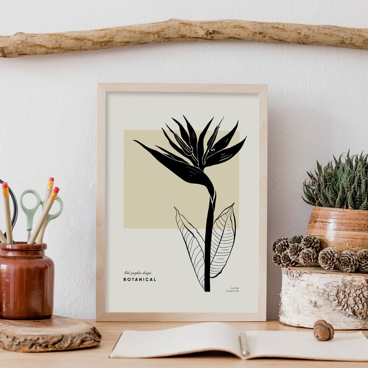 Bird of Paradise-Artwork-Nacnic-Nacnic Estudio SL