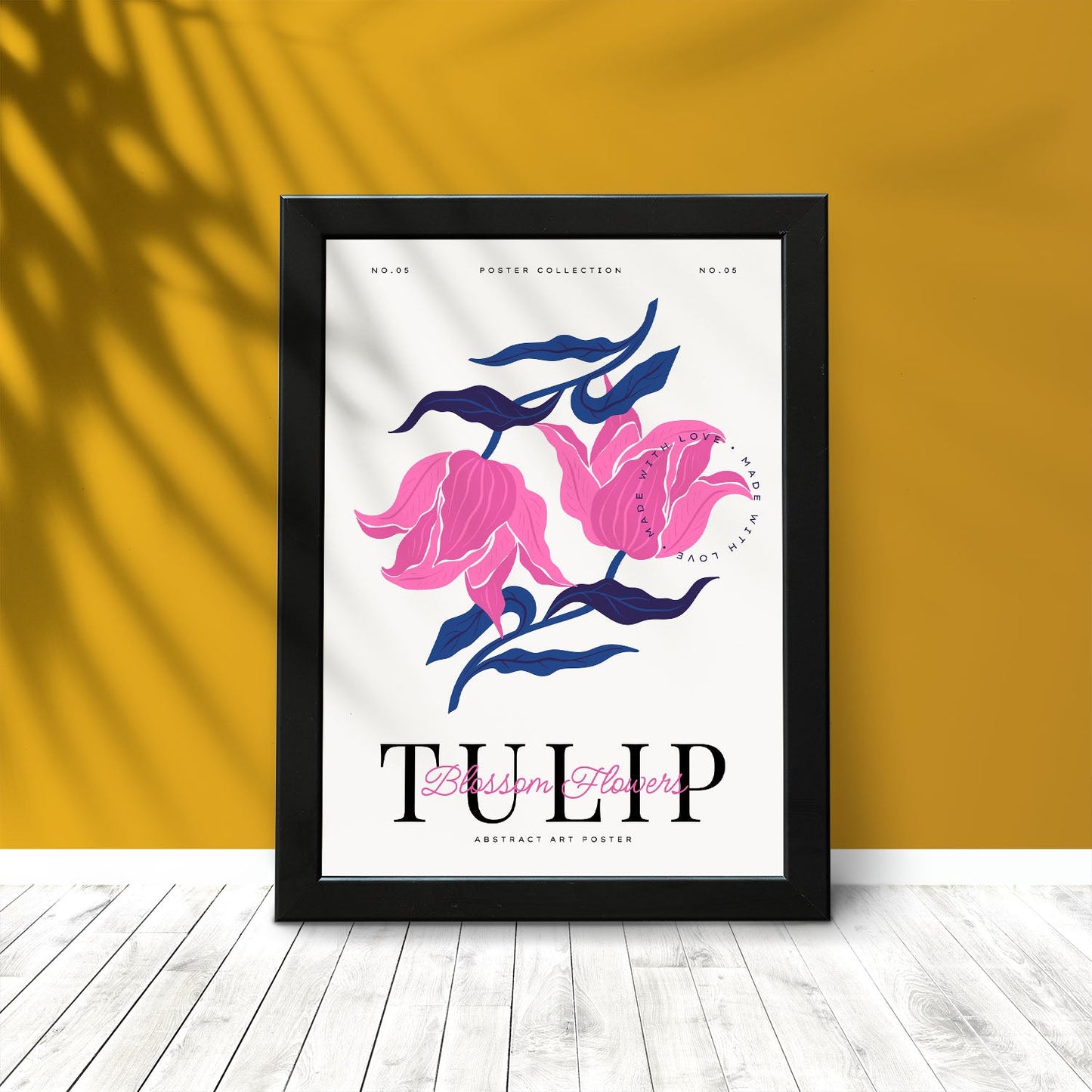 Blossom Flowers Tulip-Artwork-Nacnic-Nacnic Estudio SL
