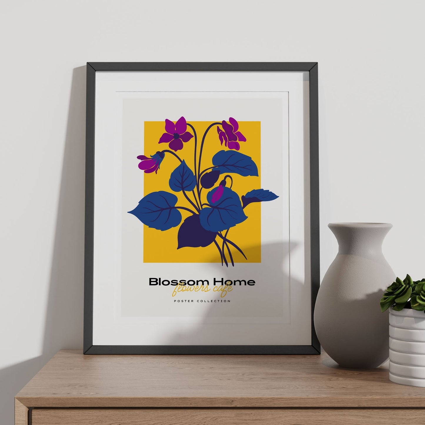 Blossom Home Flowers Cafe-Artwork-Nacnic-Nacnic Estudio SL