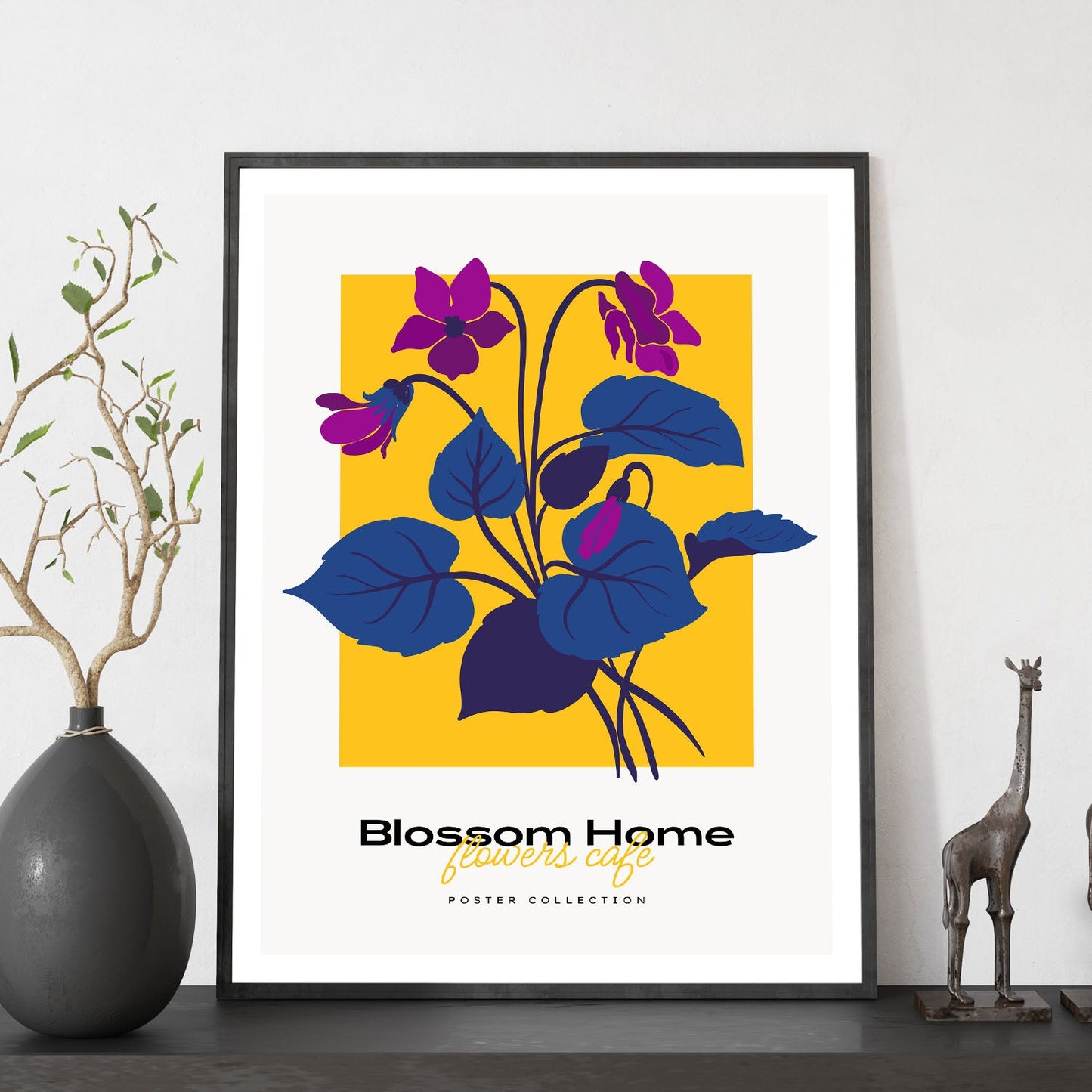Blossom Home Flowers Cafe-Artwork-Nacnic-Nacnic Estudio SL