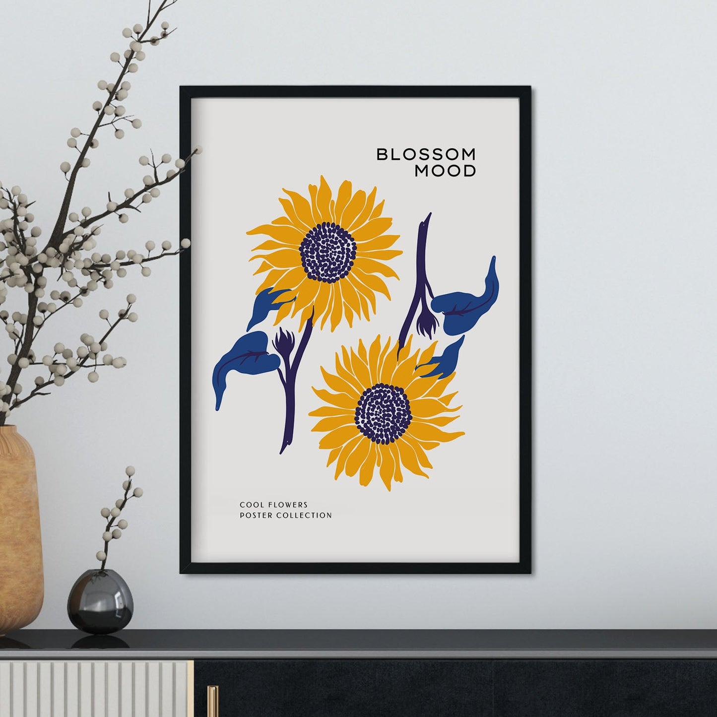 Blossom Mood Sunflower-Artwork-Nacnic-Nacnic Estudio SL