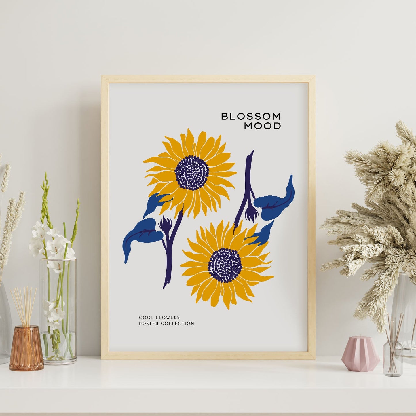 Blossom Mood Sunflower-Artwork-Nacnic-Nacnic Estudio SL