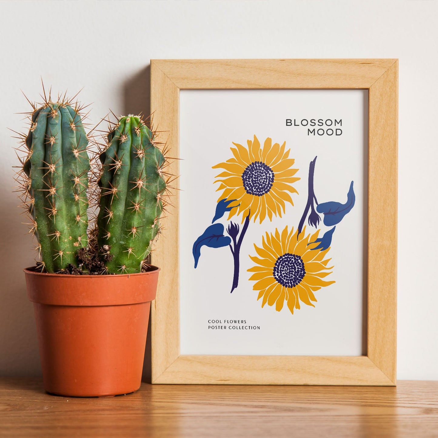 Blossom Mood Sunflower-Artwork-Nacnic-Nacnic Estudio SL
