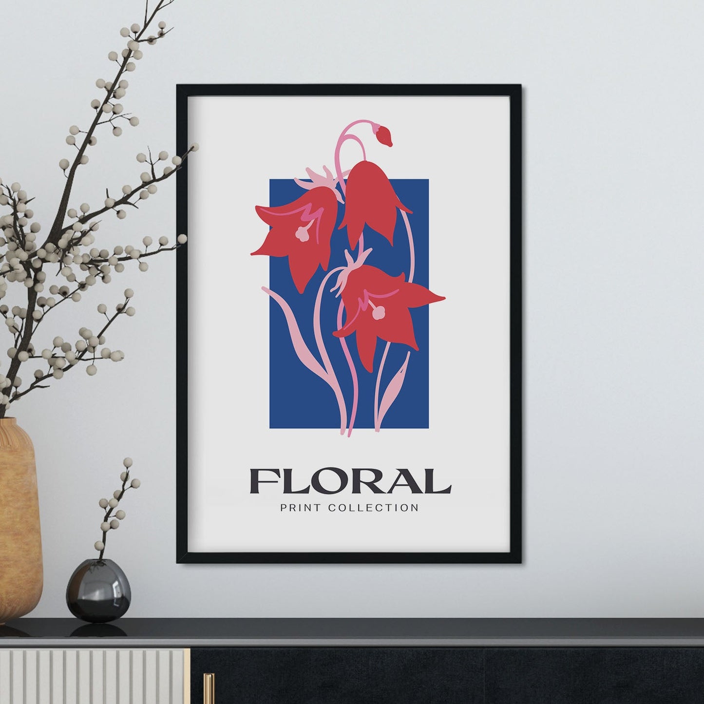 Bluebell flower-Artwork-Nacnic-Nacnic Estudio SL