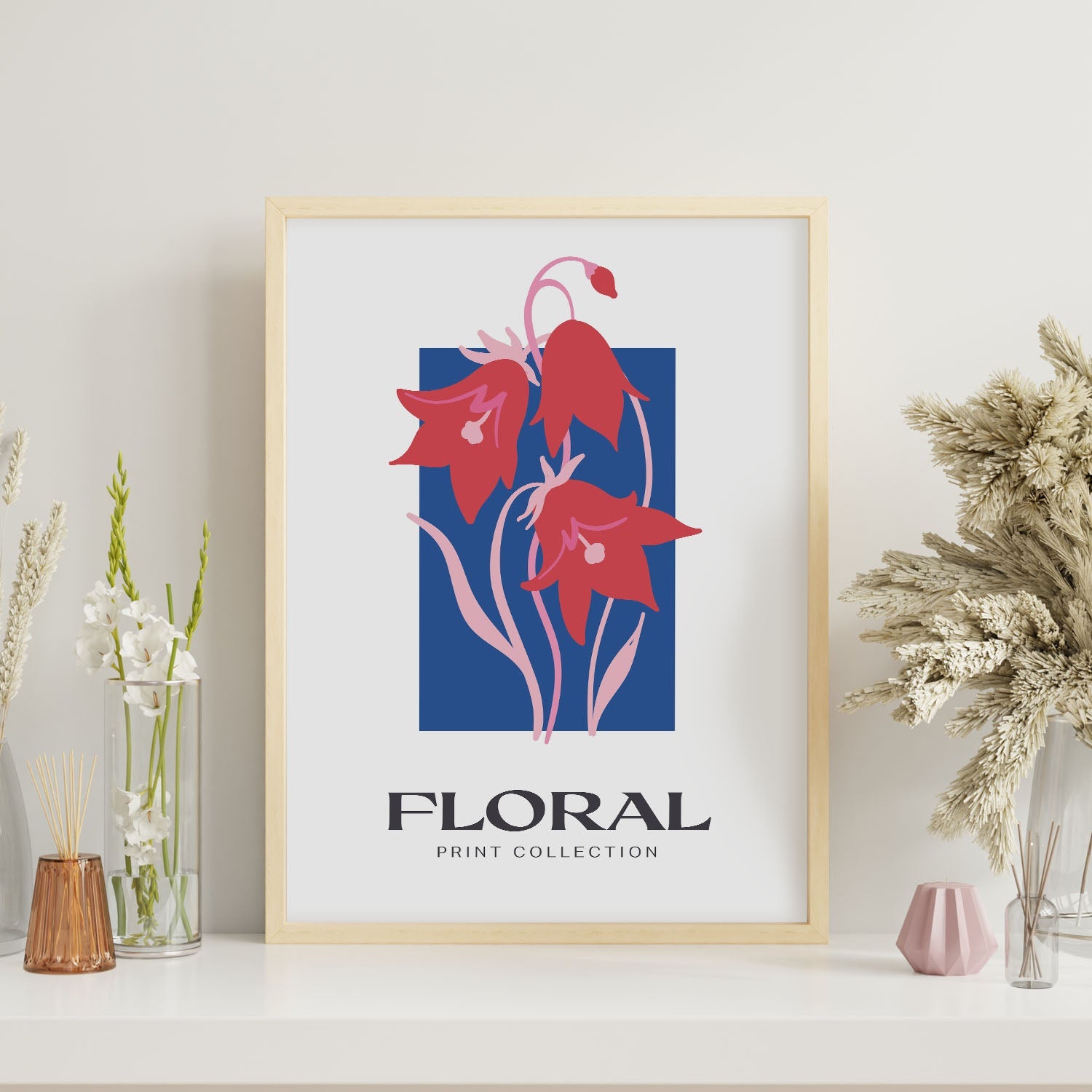 Bluebell flower-Artwork-Nacnic-Nacnic Estudio SL