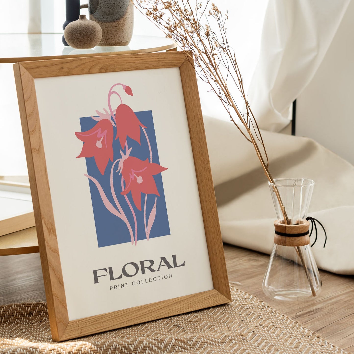 Bluebell flower-Artwork-Nacnic-Nacnic Estudio SL