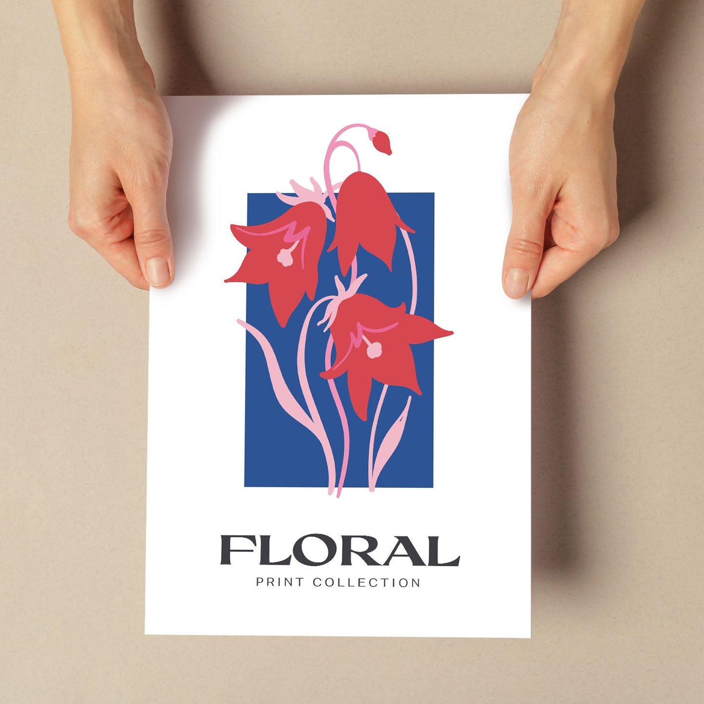 Bluebell flower-Artwork-Nacnic-Nacnic Estudio SL