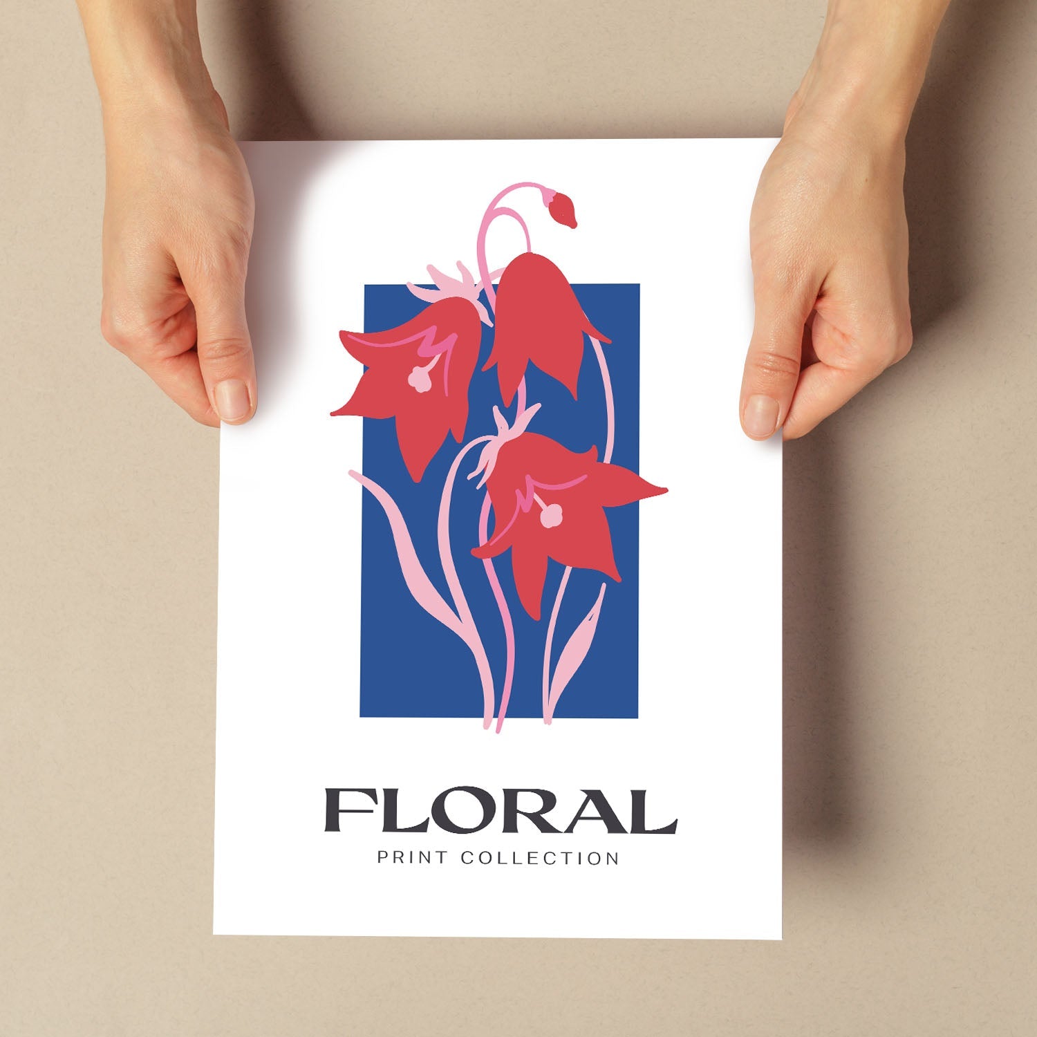 Bluebell flower-Artwork-Nacnic-Nacnic Estudio SL