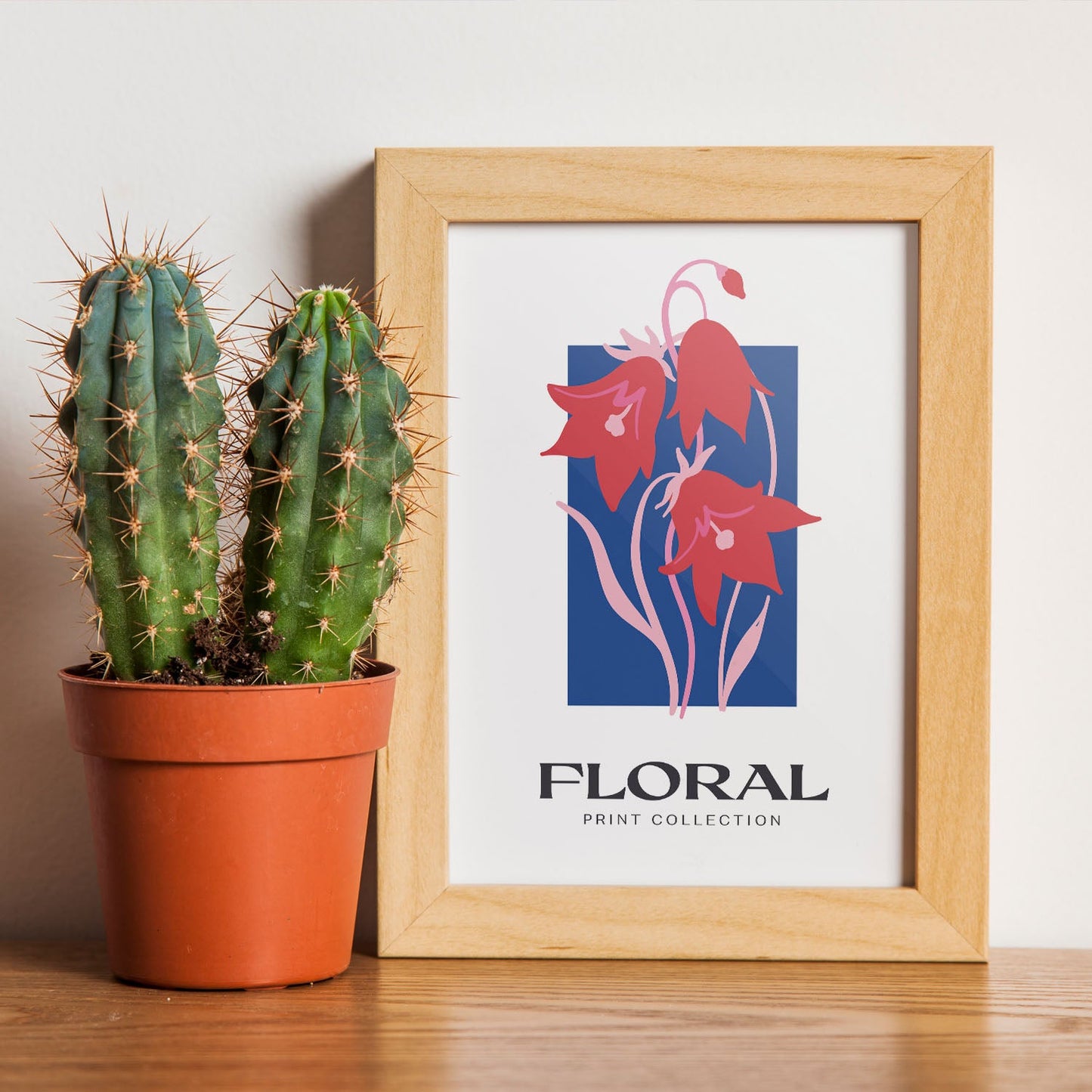 Bluebell flower-Artwork-Nacnic-Nacnic Estudio SL
