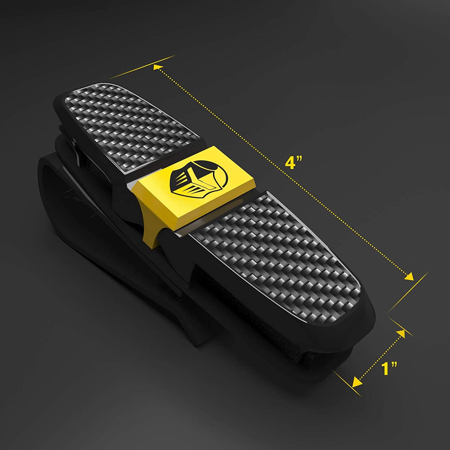 Soporte Universal de Gafas para Visera de Coche Nacnic