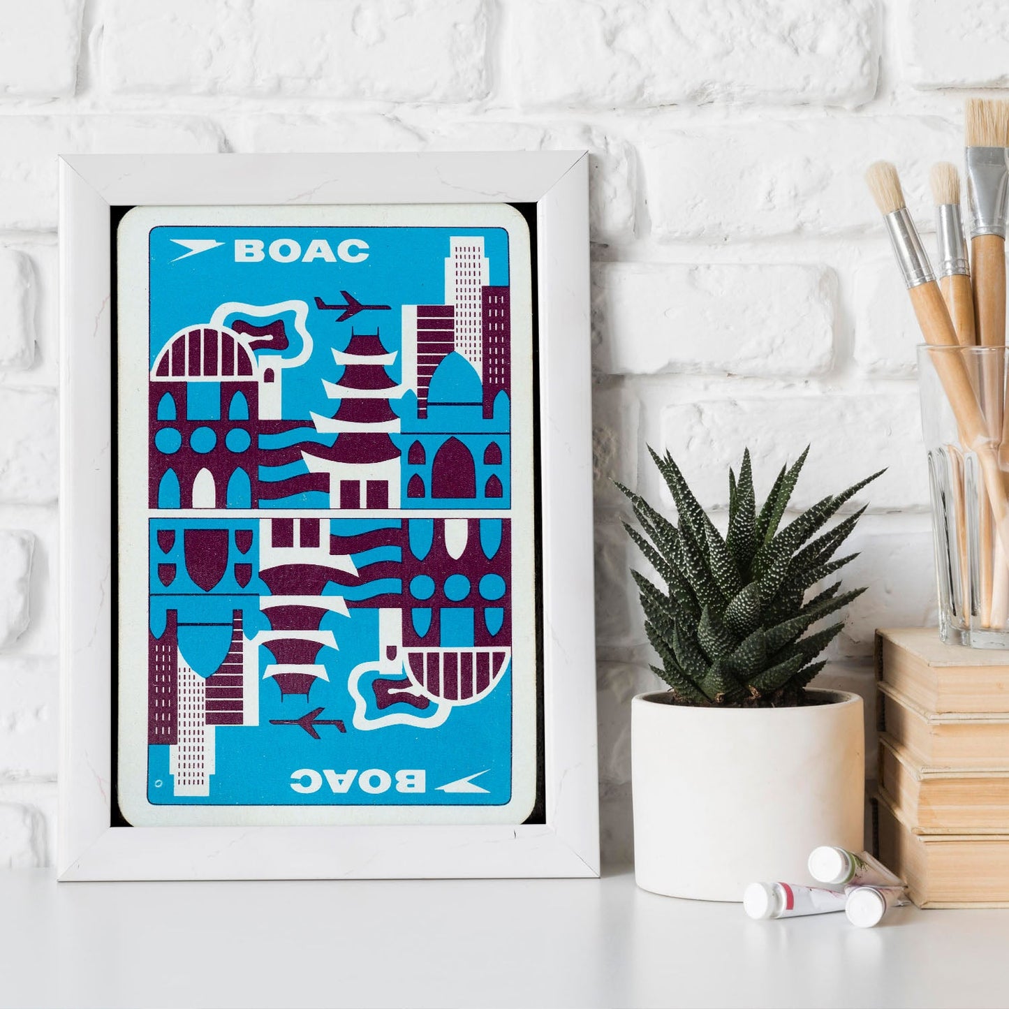 BOAC-travel-sticker-Artwork-Nacnic-Nacnic Estudio SL