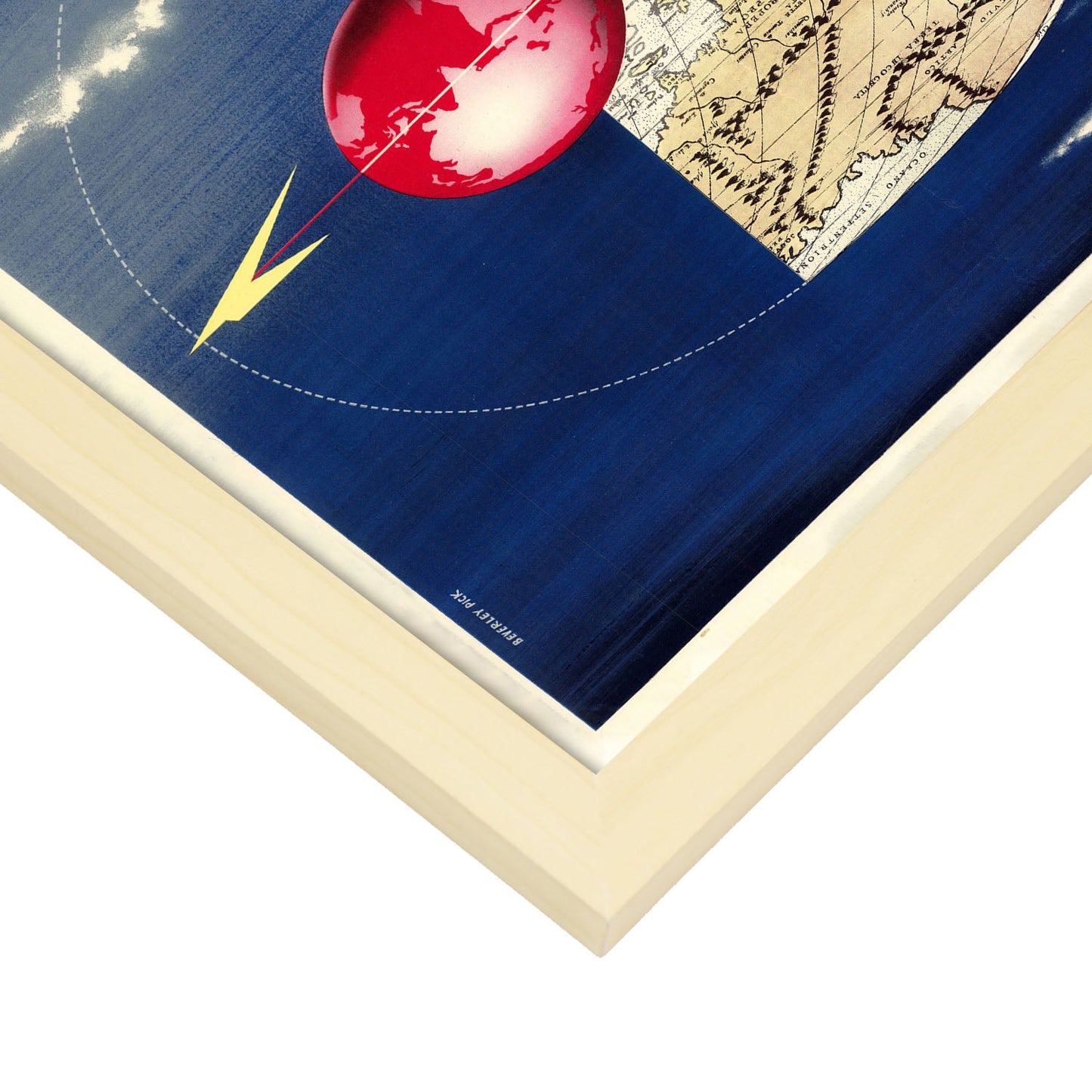BOAC-vintage-airline-poster-map-Artwork-Nacnic-Nacnic Estudio SL