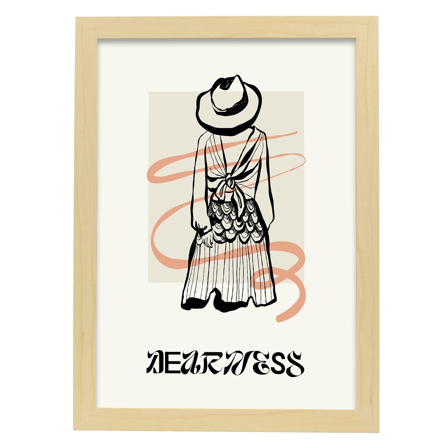 Bold-Artwork-Nacnic-A3-Marco Madera clara-Nacnic Estudio SL