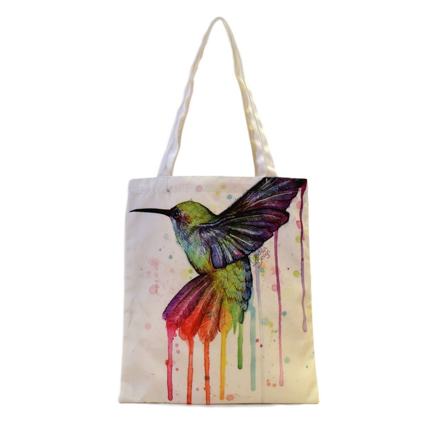 Bolsa tote de Colibrí en pleno vuelo-Nacnic-Nacnic Estudio SL-para cada dia