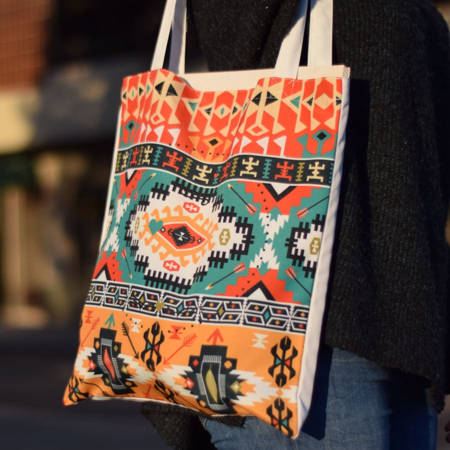 Bolsa tote de Estampado tribal-Nacnic-Nacnic Estudio SL-para cada dia
